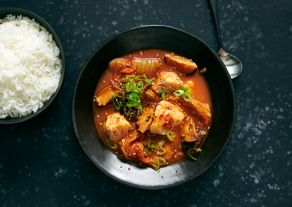 Cod and Kimchi Stew