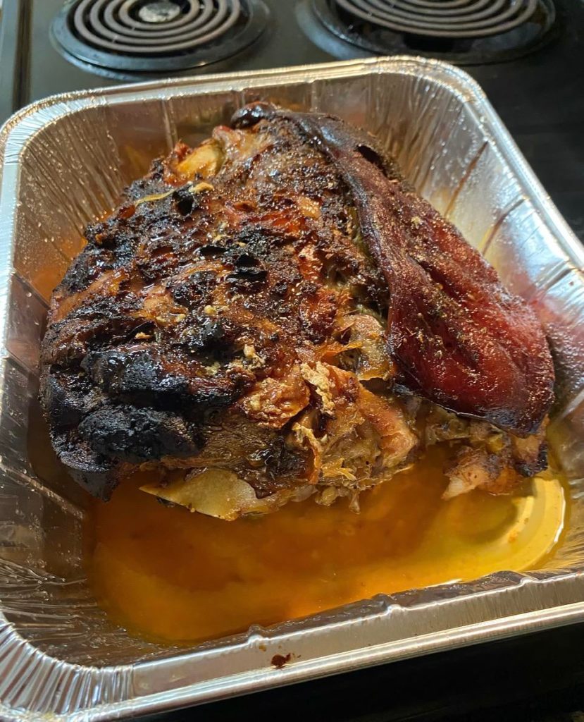 Pernil (Dominican Pork Roast).