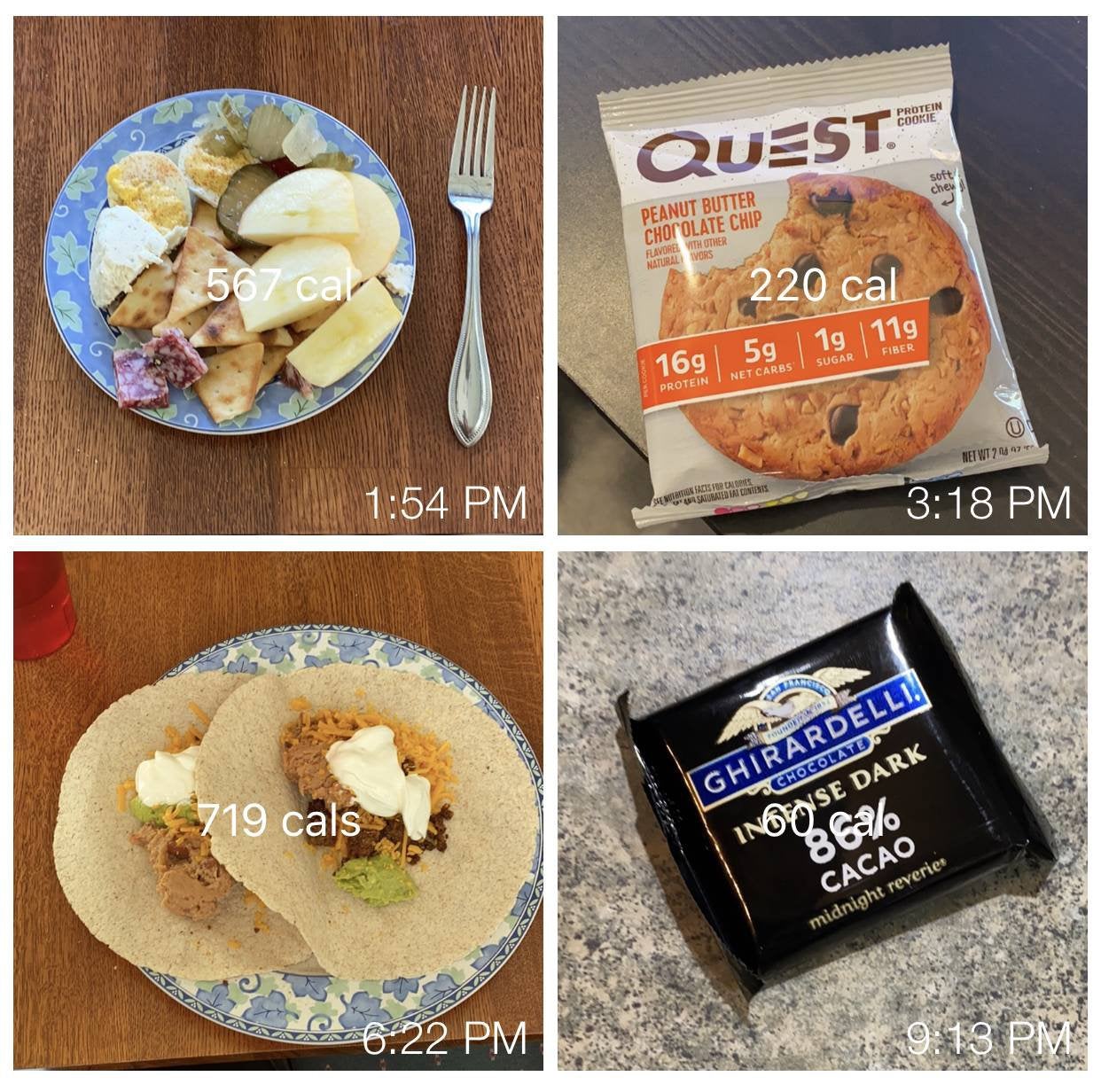 Snack plate lunch, taco dinner Dining and Cooking