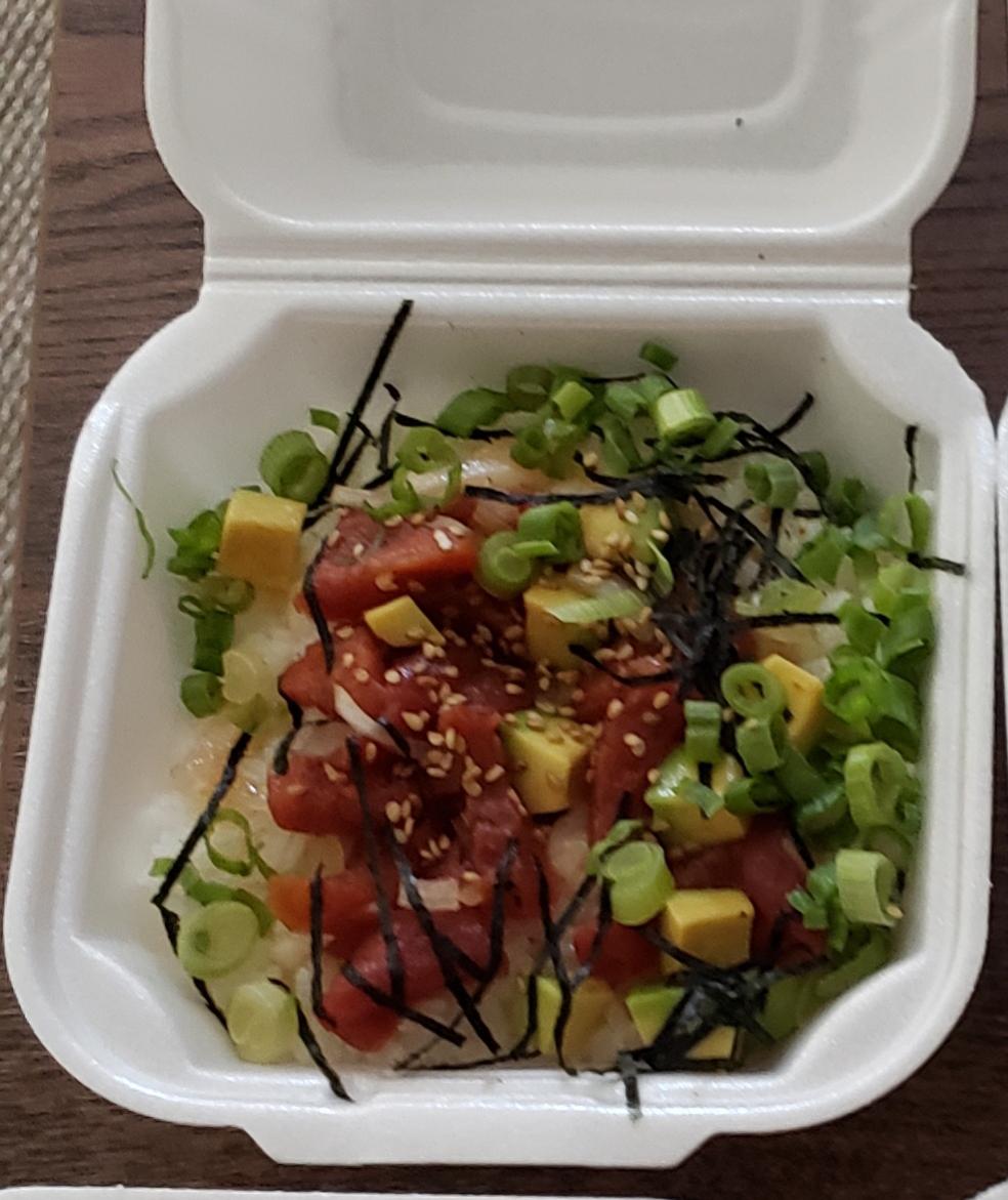 Vegan ahi "tuna" bowl [Shin Sen Gumi Hakata Ramen & Udon, Irvine, CA] Dining and Cooking