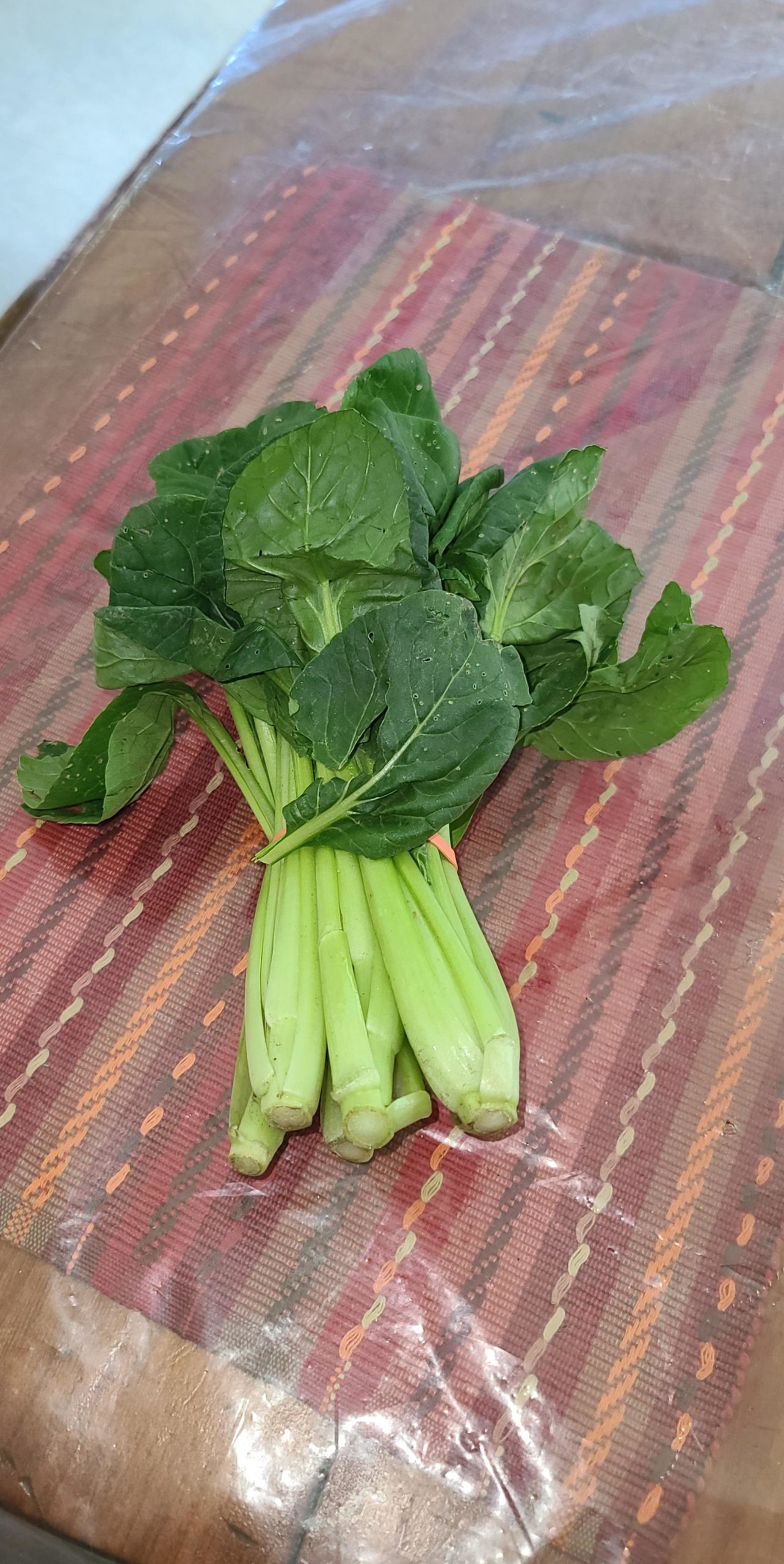 What vegetable is this? Leaves look like spinach, but the stems are