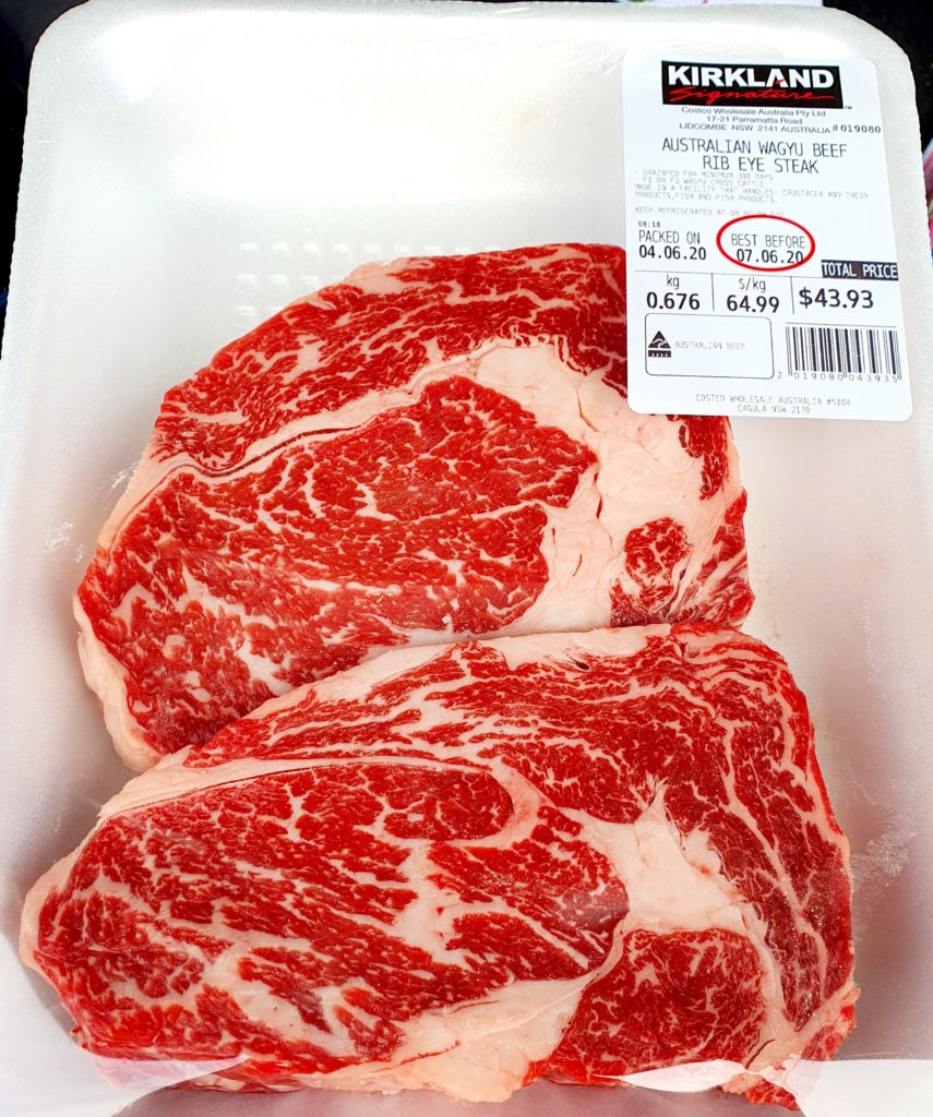 Costco Wagyu Ribeye