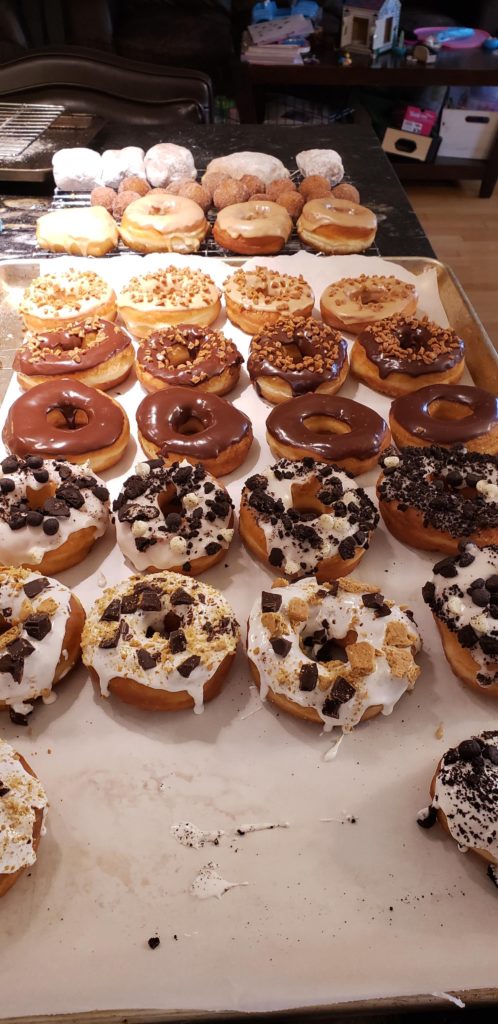 Have been working on my donut game lately