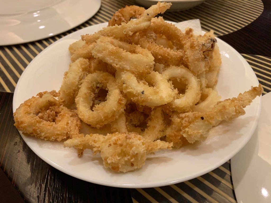 Delicious Fried Squid Rings or Calamares made by yours truly!