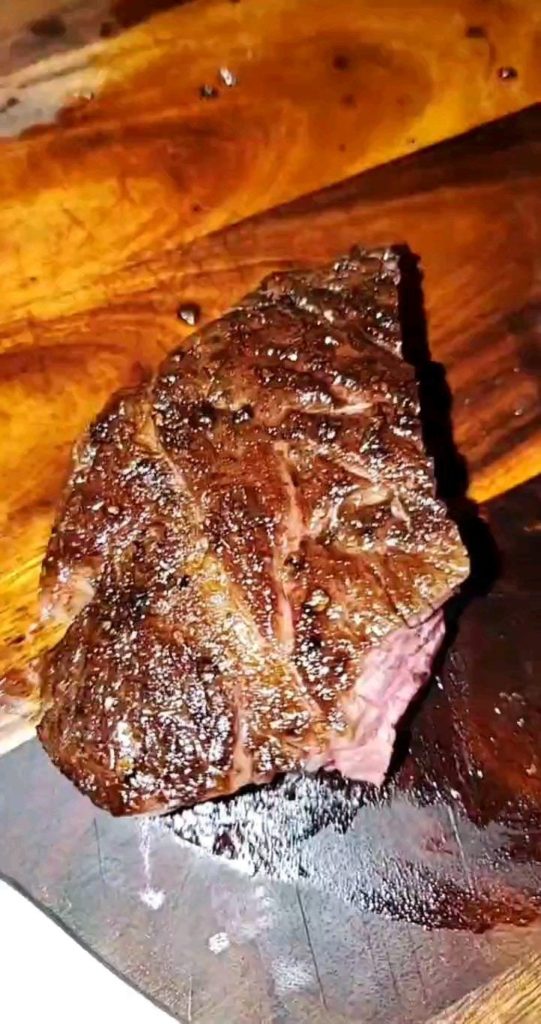 ASMR CRUST on 1.5" NY Strip @130/2HRS