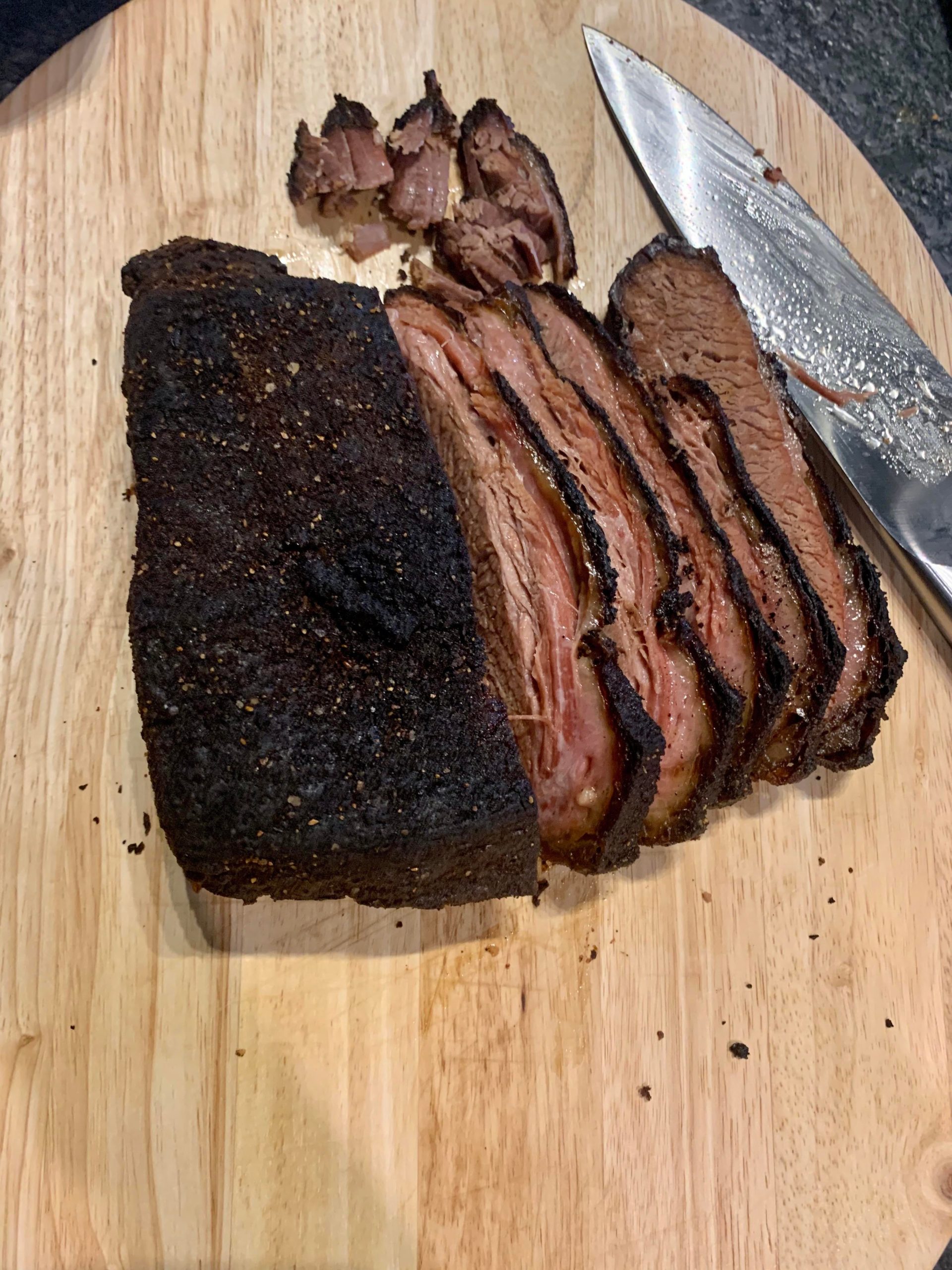 Brisket for 48hours at 155, finished in the oven. Best brisket outside
