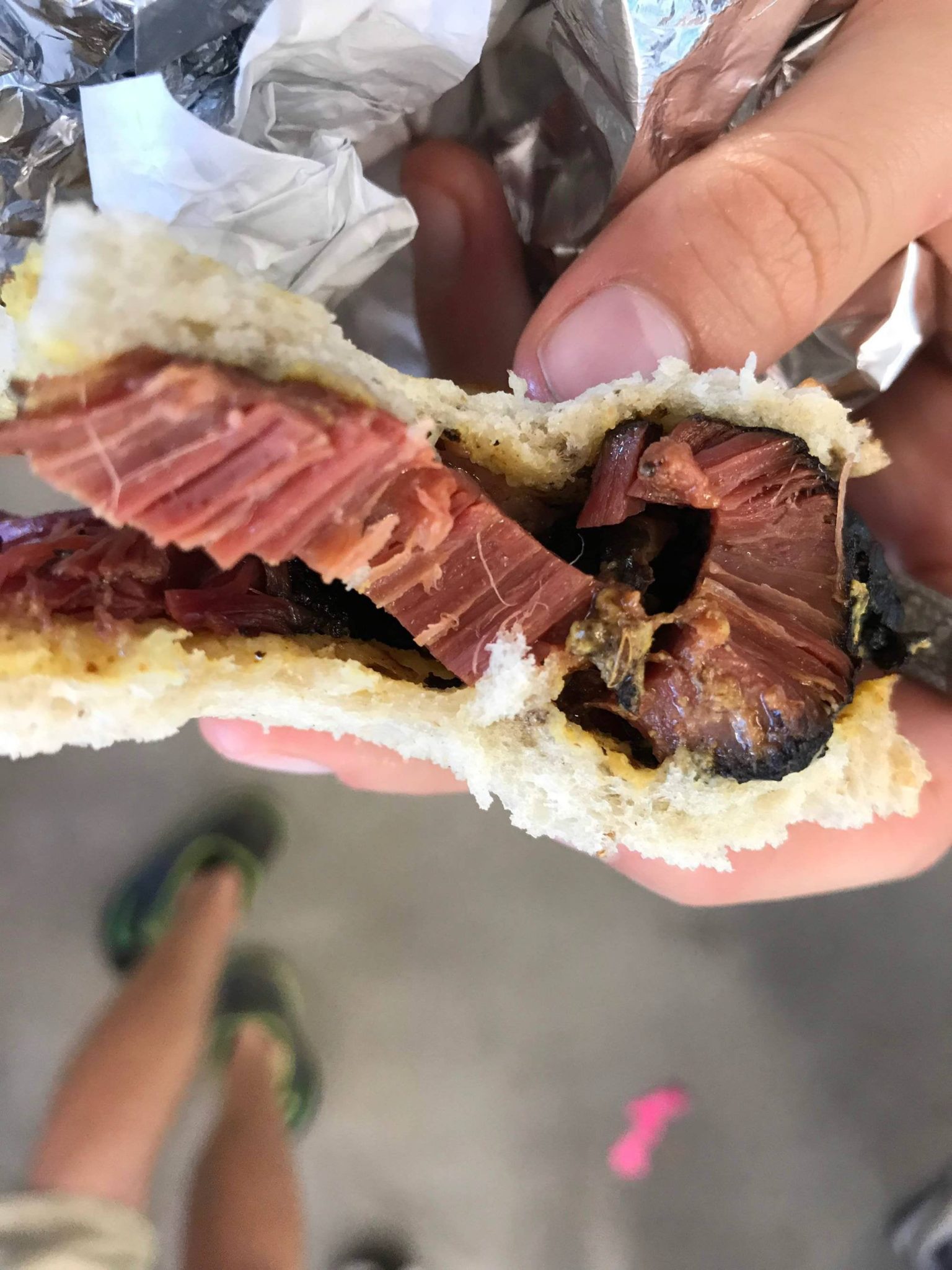 Sexy BLT fresh bagel, thick cut bacon, roasted tomatoes, hot pepper