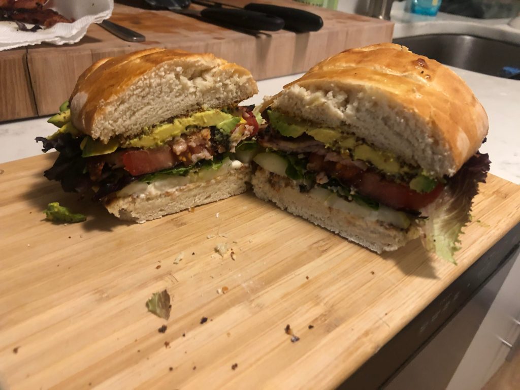 Homemade bread BLAT