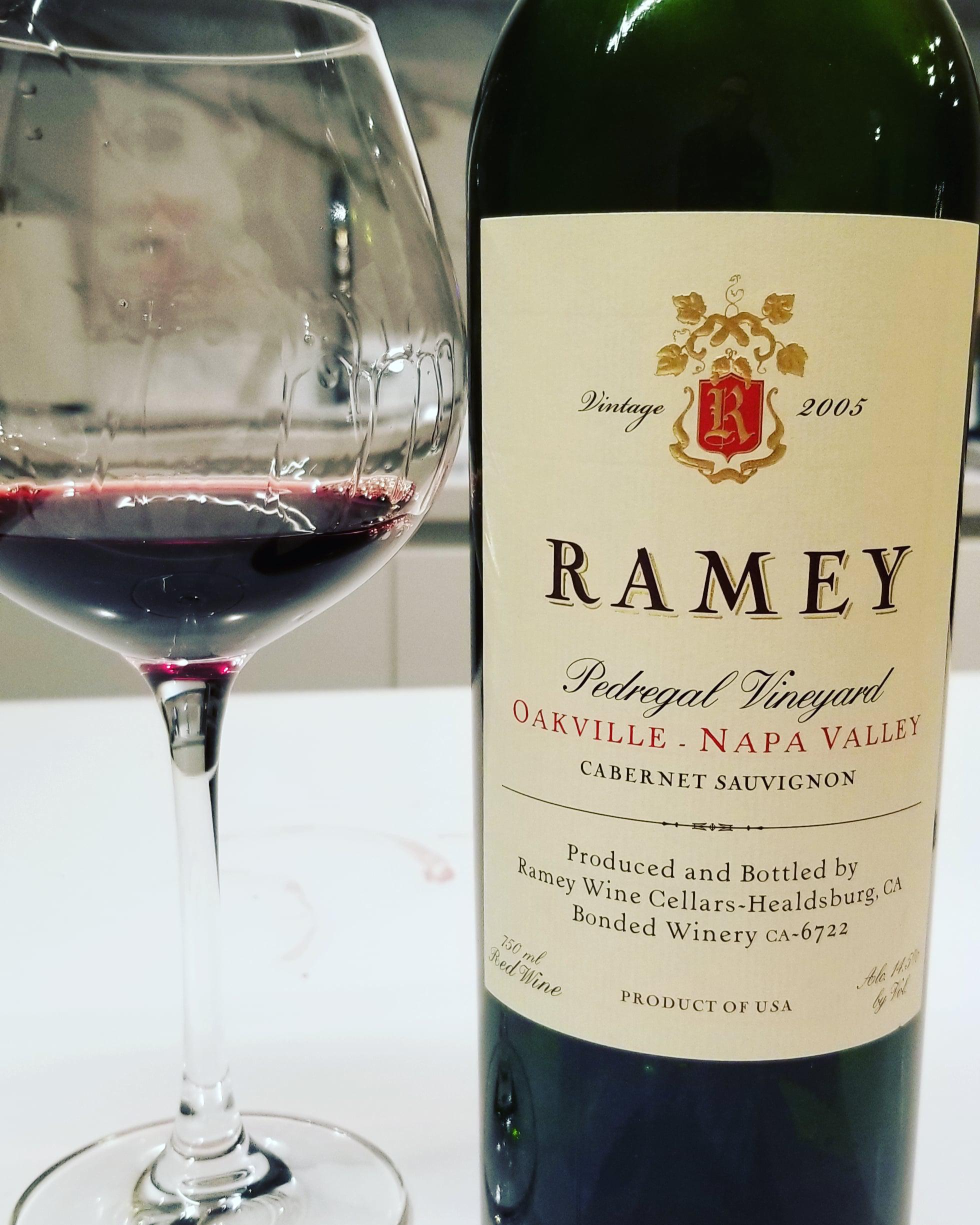 Ramey Wine Cellars Pedregal Vineyard Oakville Sauvignon 2005