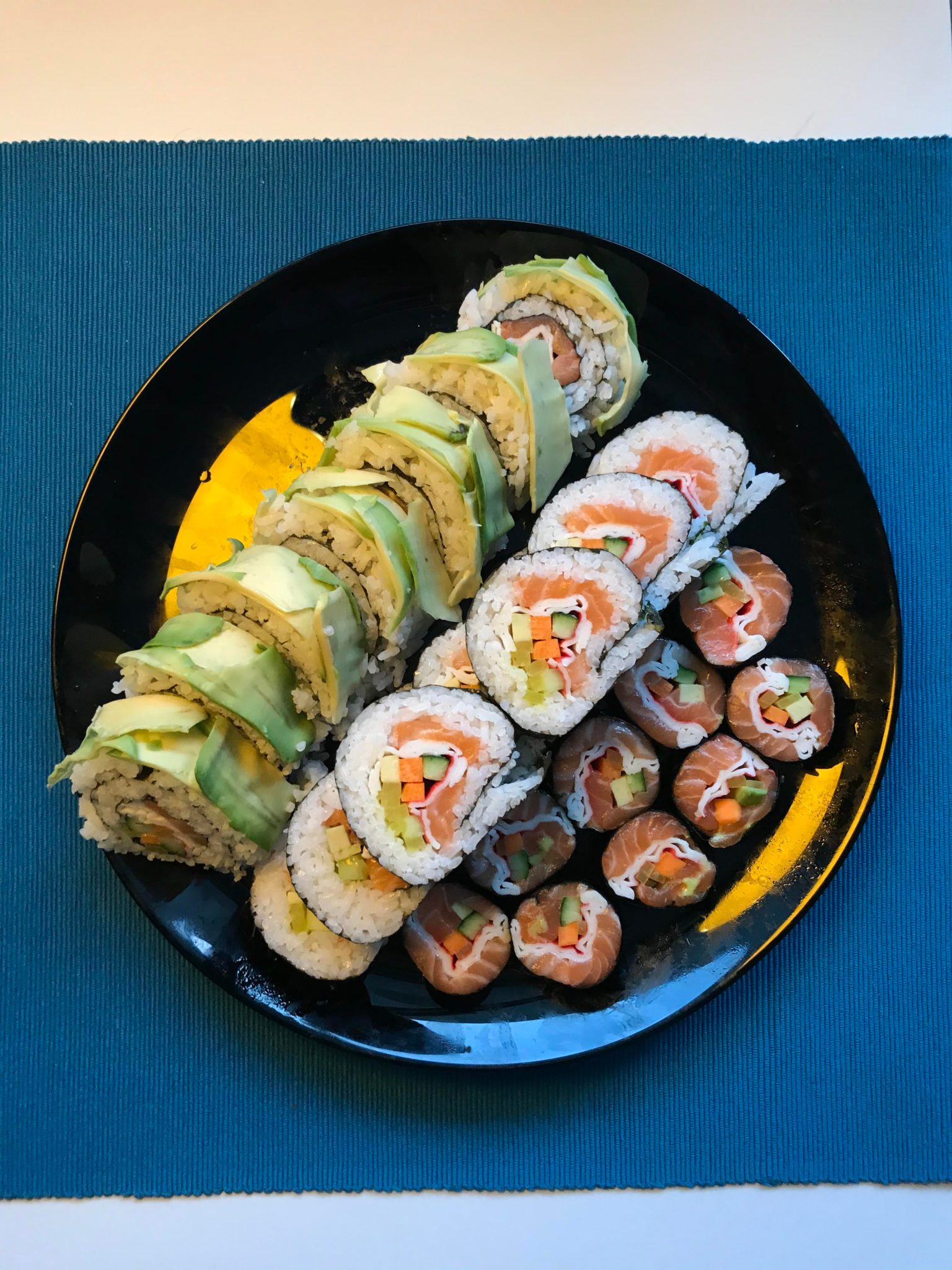 Alaskan king crab California roll. Its soo delicious when theres no fake krab. Dining and Cooking