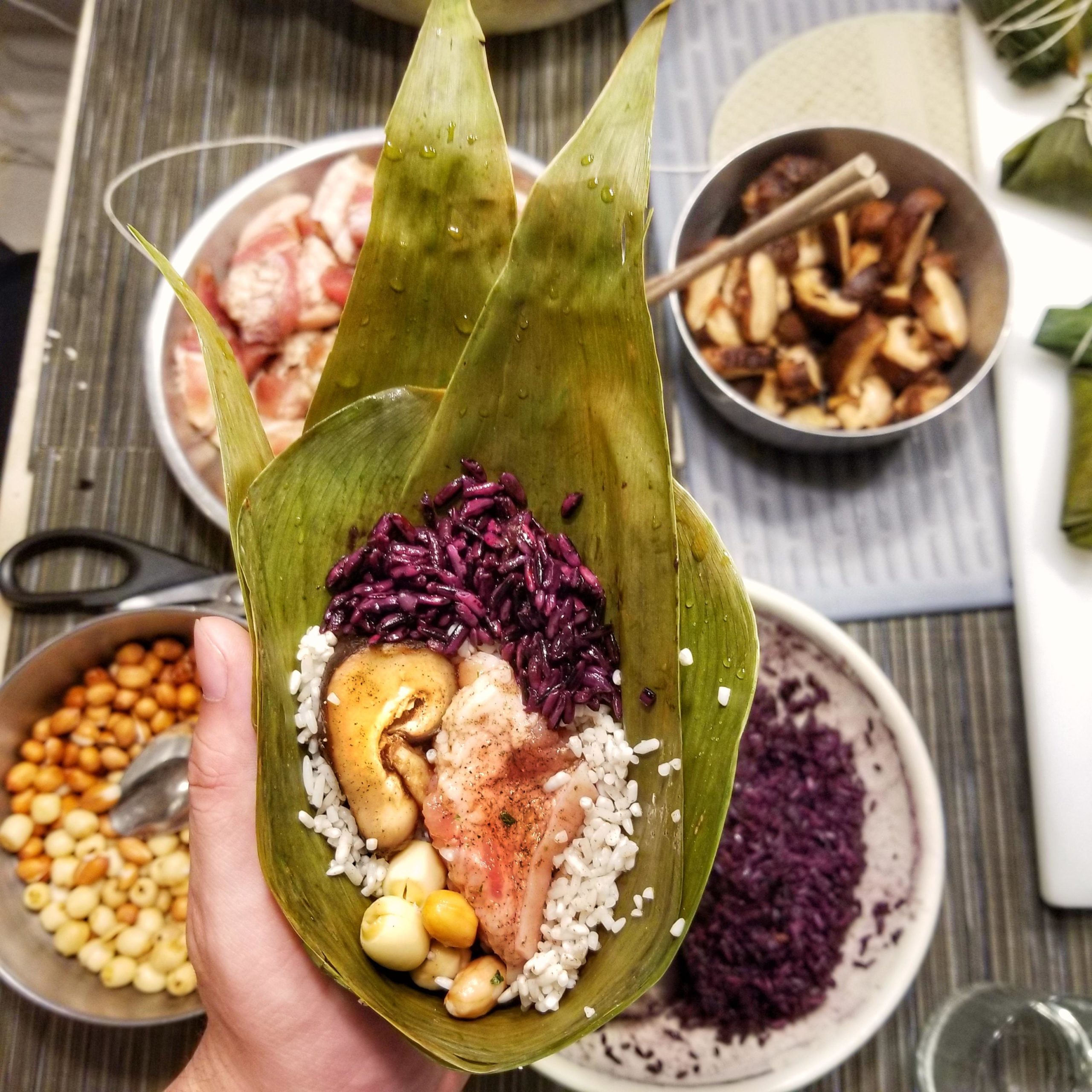 Making ZongZi (Sticky Rice Dumplings) for Dragon Boat Festival - Dining ...