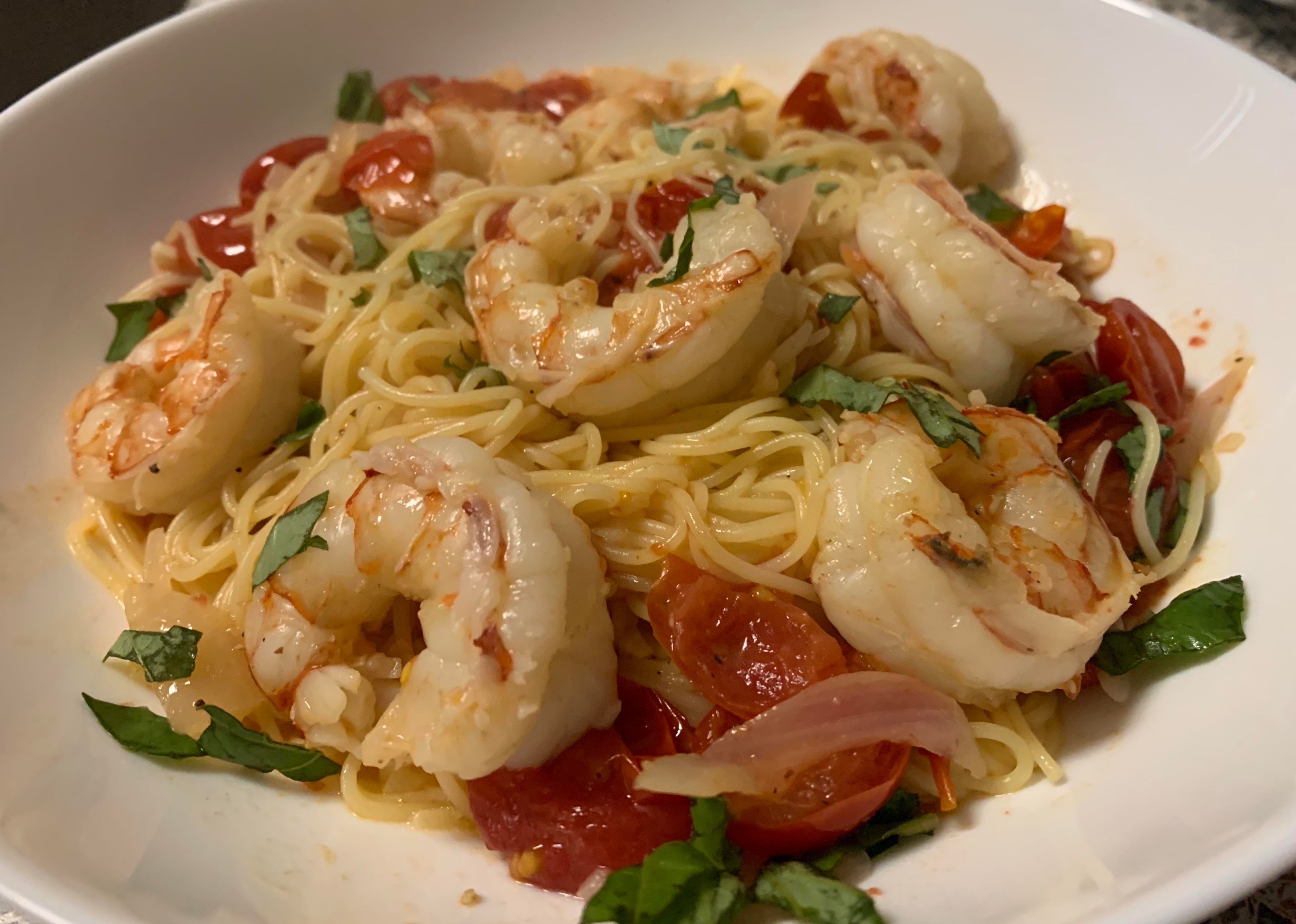 how does gordon ramsay make shrimp scampi