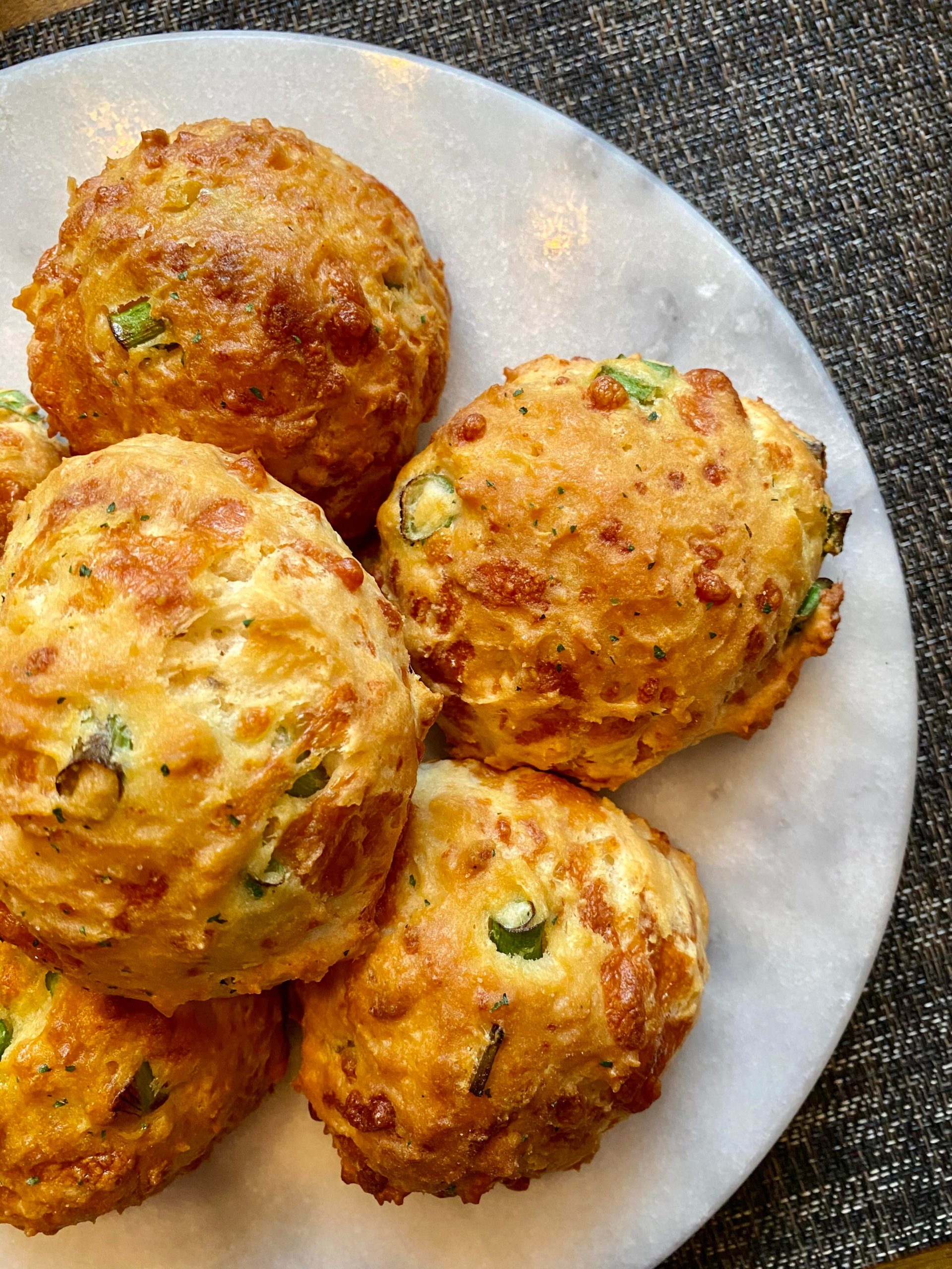 Cheddar Scallion Biscuits Dining and Cooking