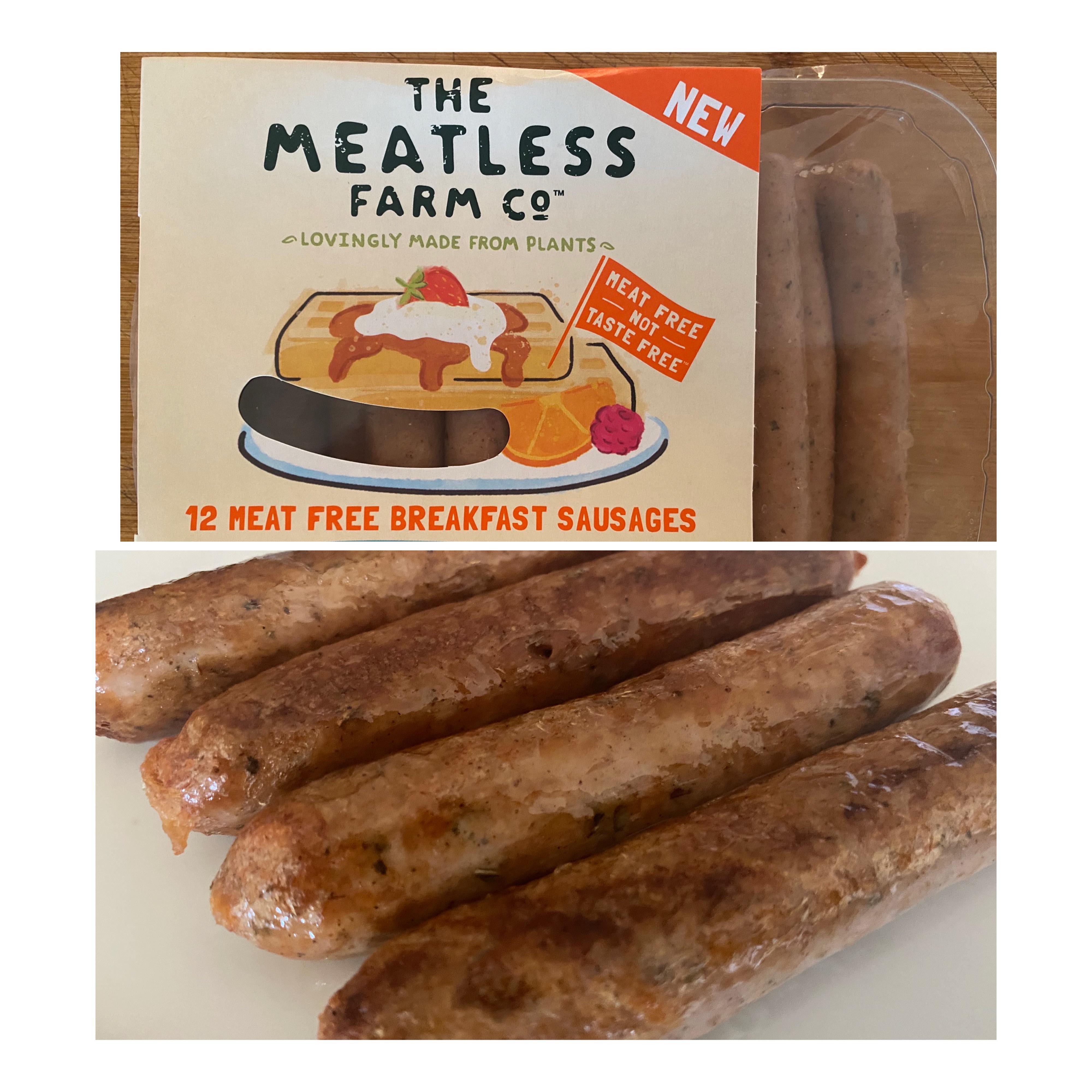 Breakfast Sausage Links [Pea Protein Based] Dining and Cooking