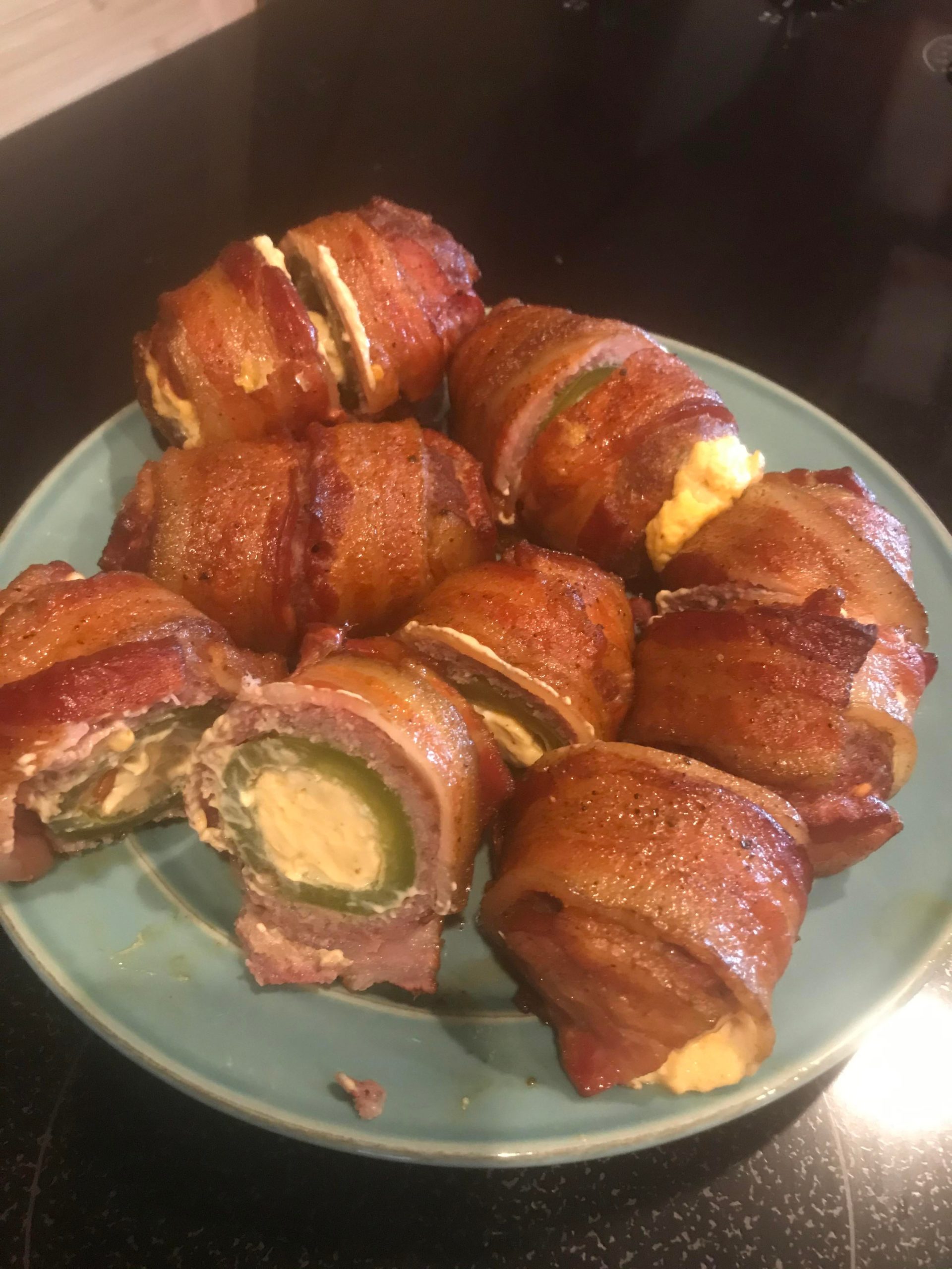 Smoked some Armadillo Eggs (meat church) recipe because I’m worth it