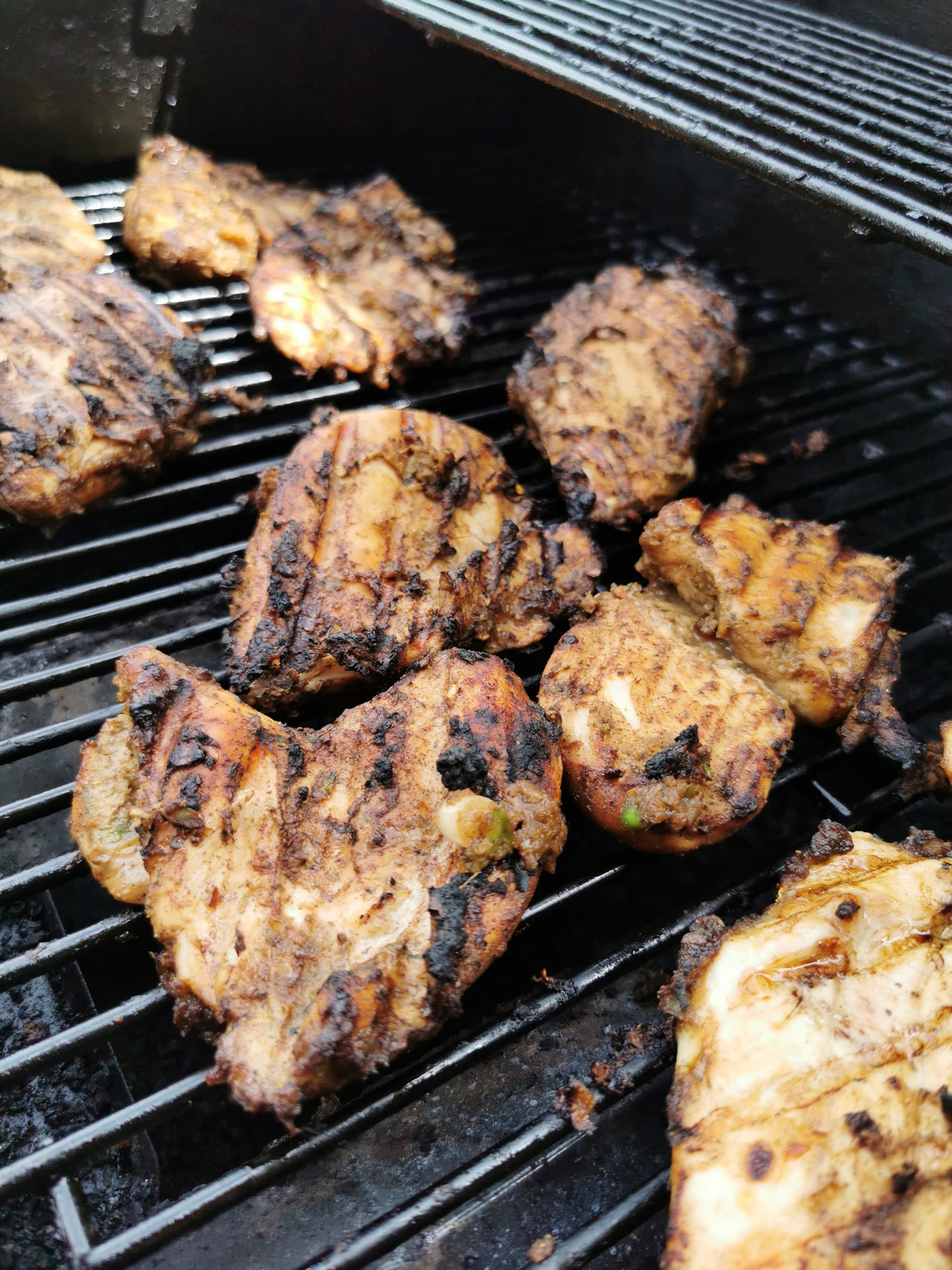 [I Made] Jerk Chicken on the BBQ Dining and Cooking