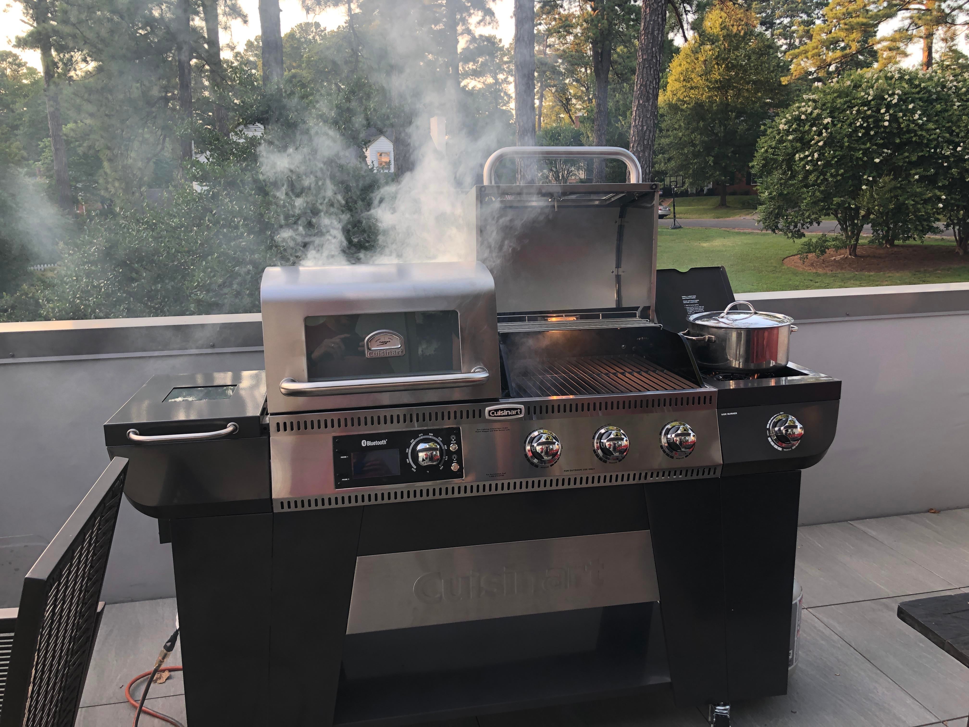 cuisinart twin oak grill