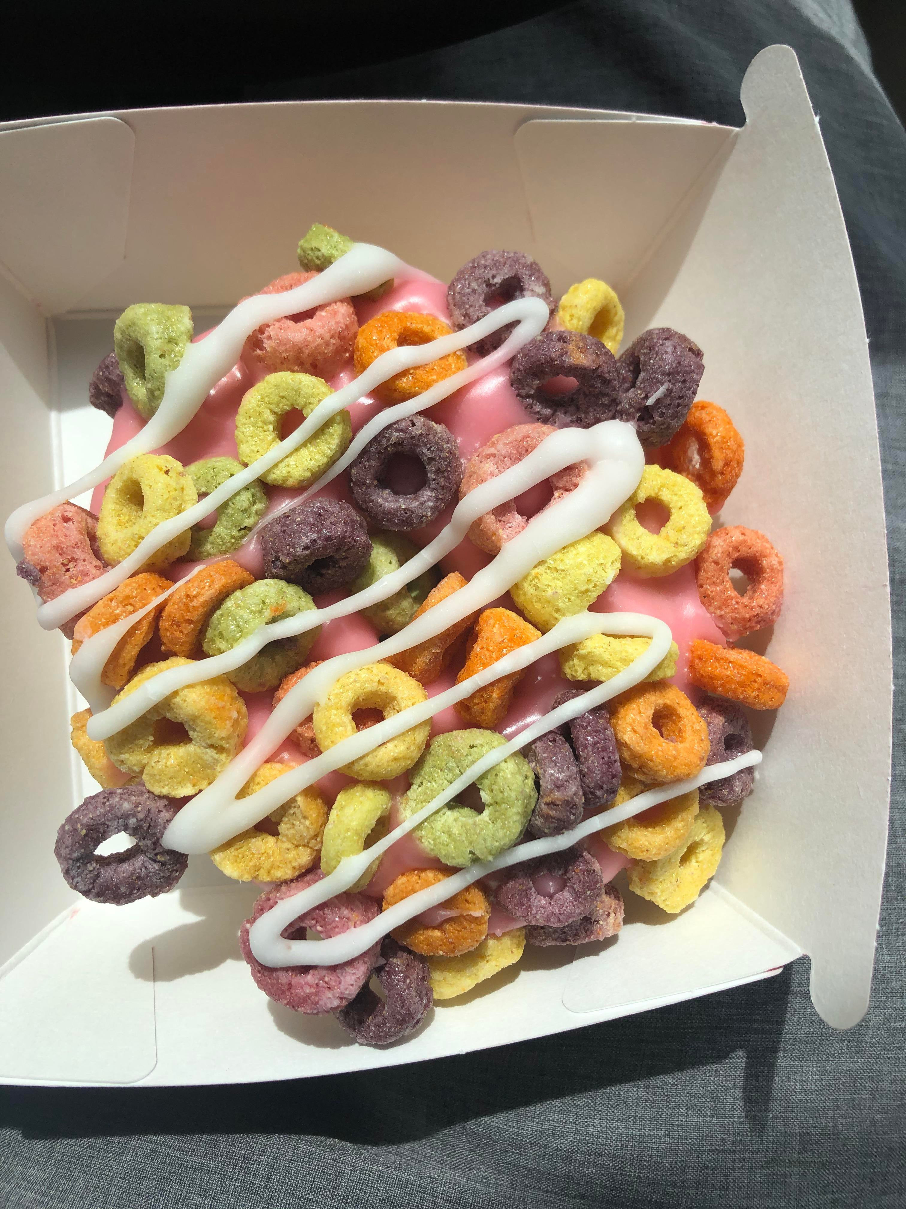 Fruit Loop Donut Dining and Cooking