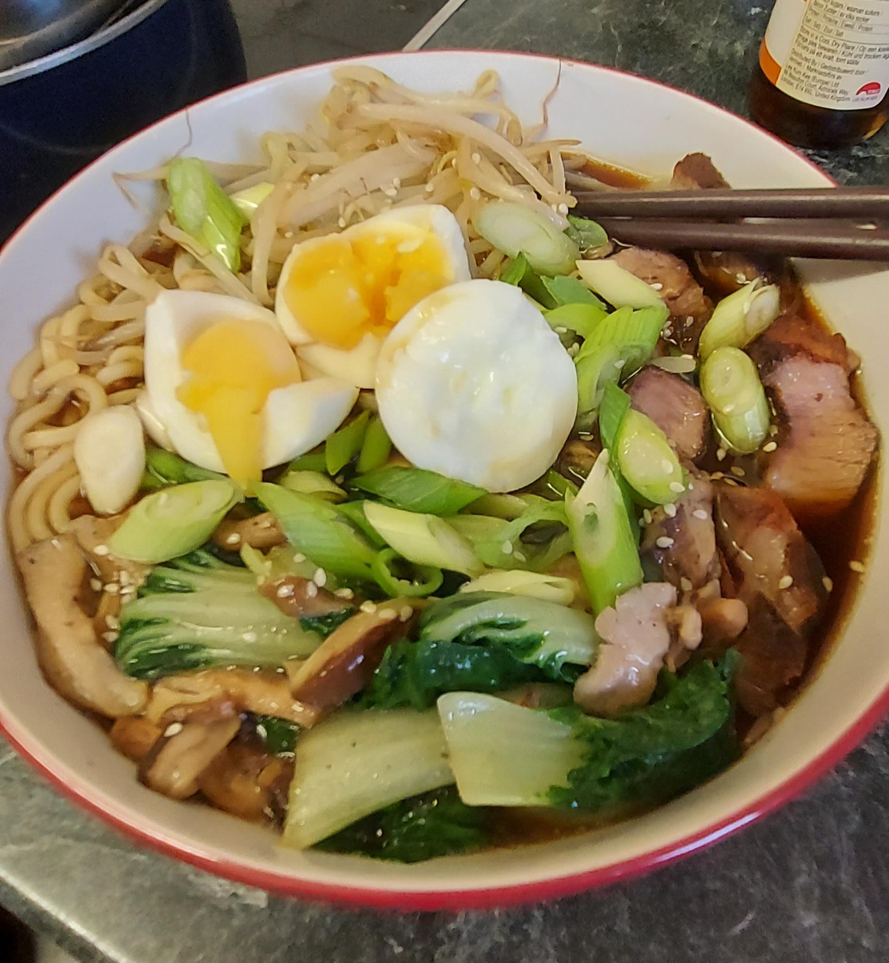 Spicy Miso ramen Goro Ramen in OKC Dining and Cooking
