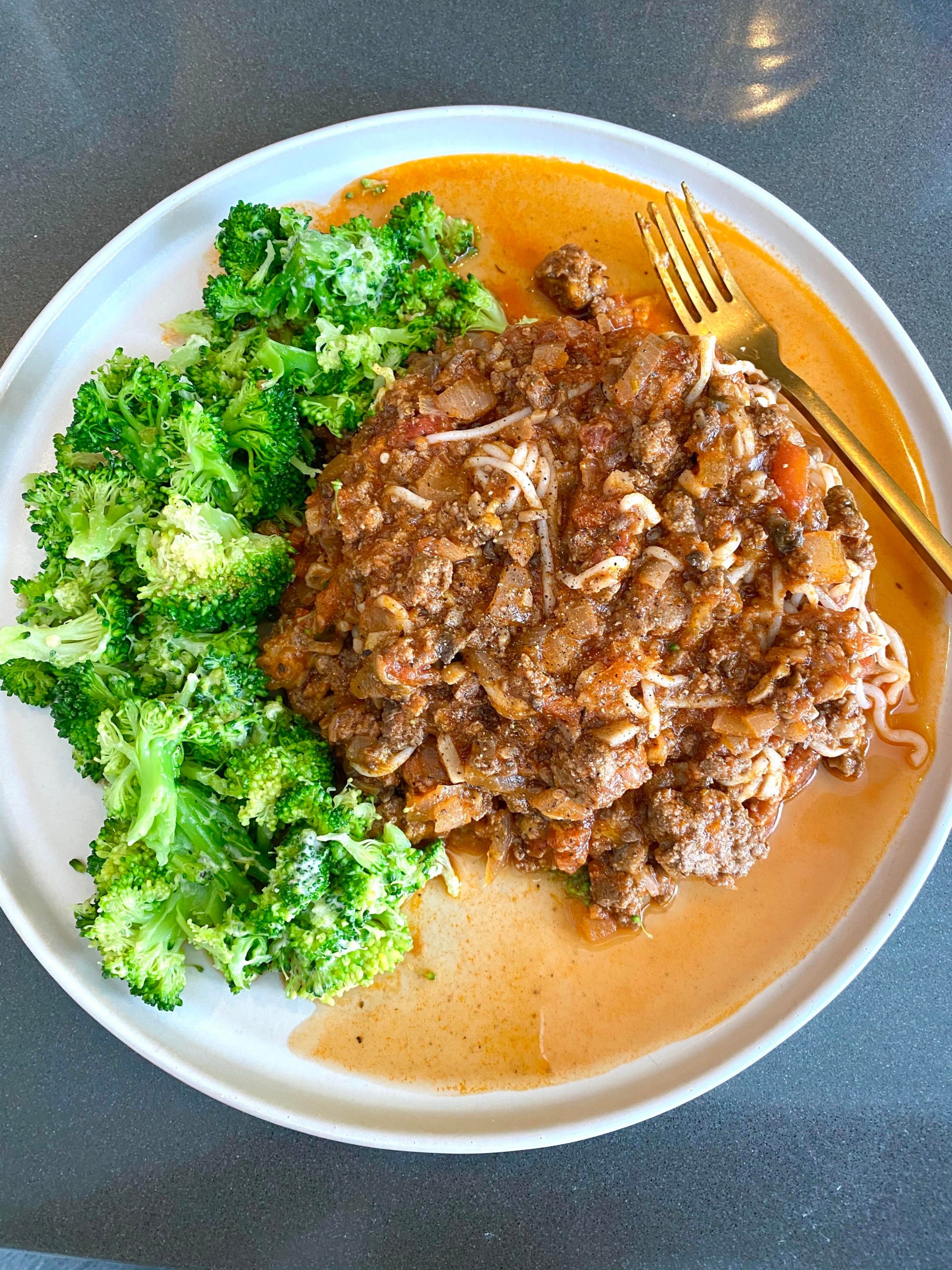 485cal Spag Bol Swapped spaghetti for shirataki noodles (10 cals) and