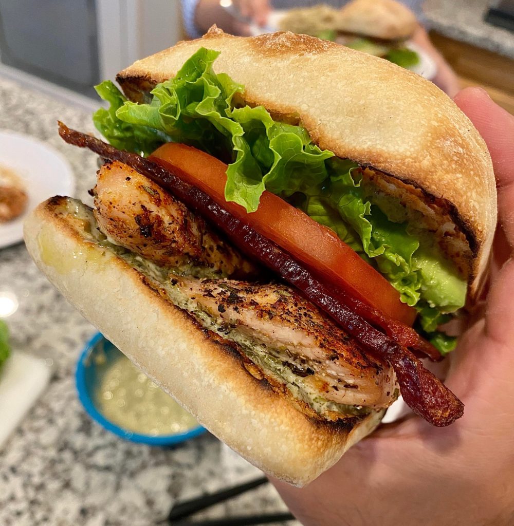 Probably the most delicious sandwich I’ve ever created. Took a while to get it just right.