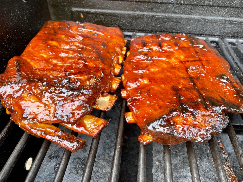 St. Louis style pork ribs. Feelin good about these!