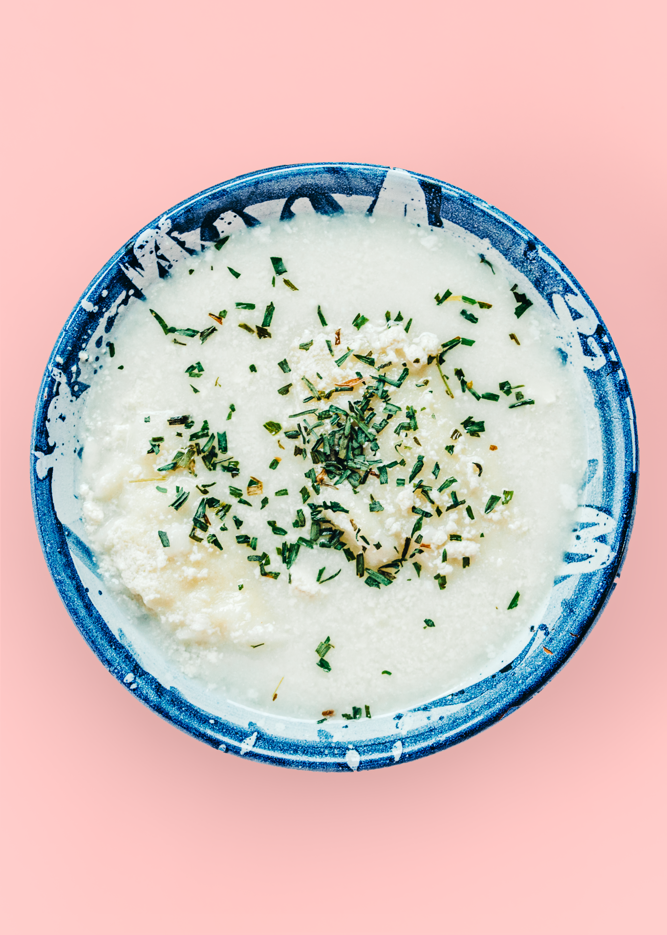 Vegan "Curd Cheese" Dumpling Soup Dining and Cooking
