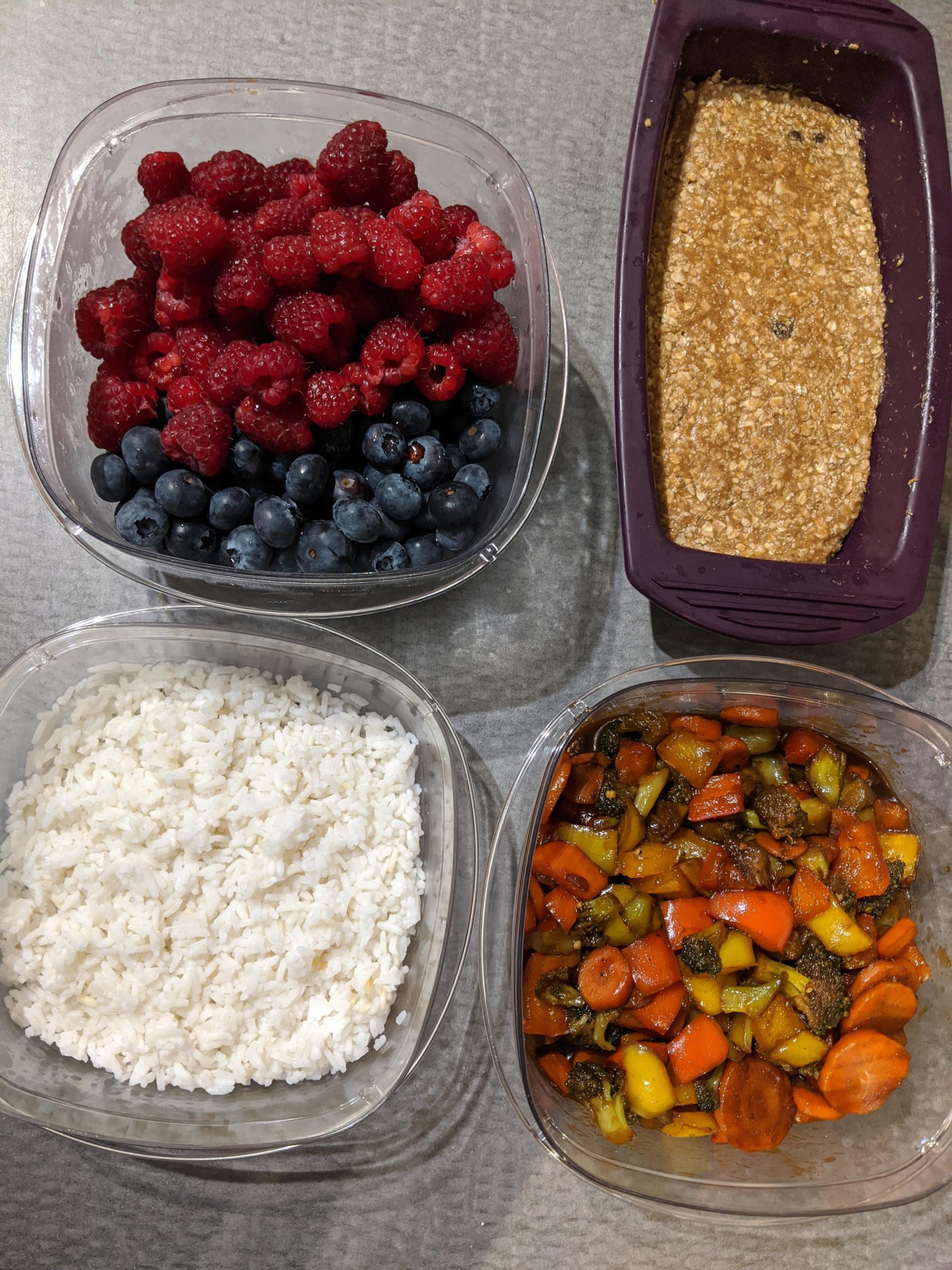 After two weeks of not prepping, finally put my breakfast, lunch, and ...