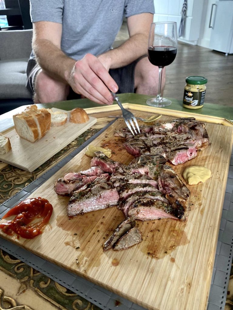 Is this safe to eat? Raw steak has turned grey. 2 days after the sell