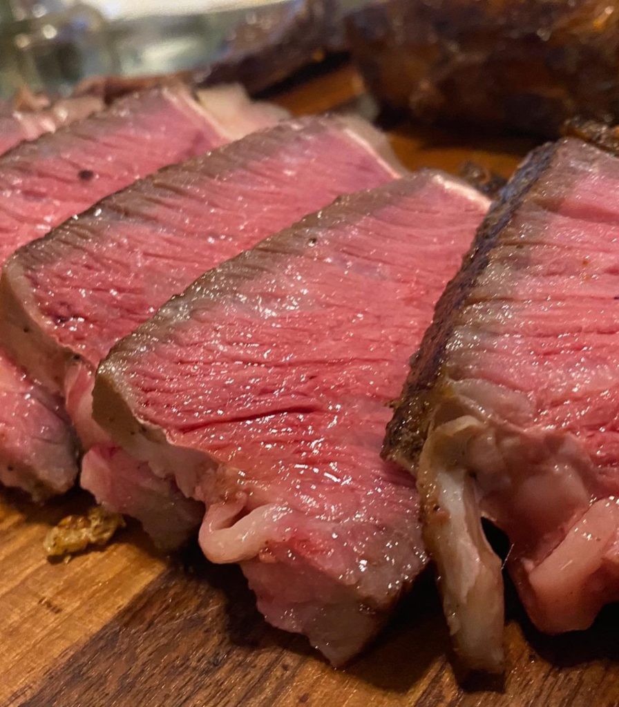 Here’s a Gallery from my Recent Gold Grade Wagyu Cowboy-Cut Ribeye Cook (135 for 3 hours)