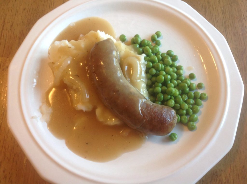 Bangers and mash