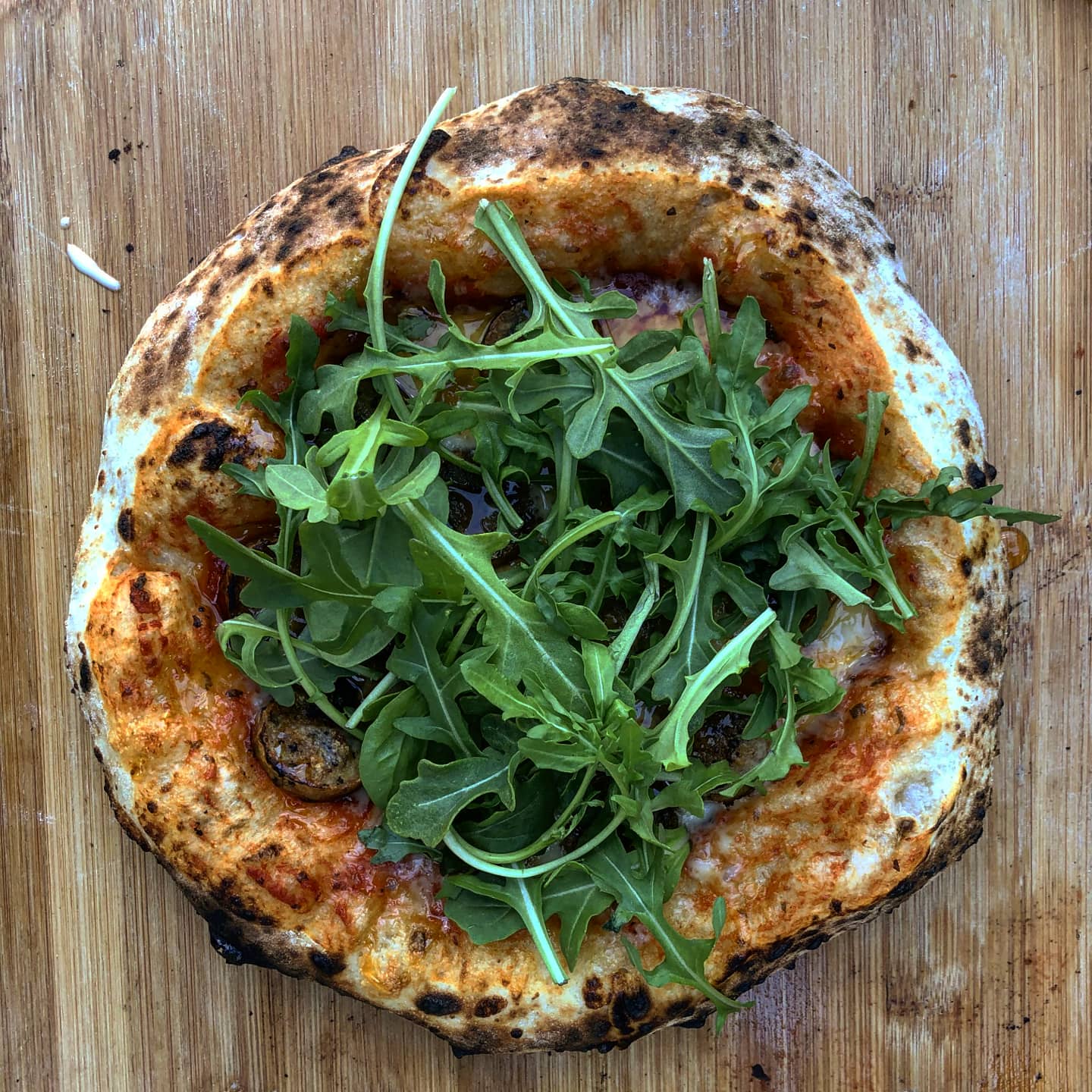 Rosehill sourdough pizza crust recipe cooked in Ooni Koda Dining and