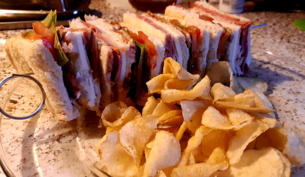 Turkey and Roast Beef Club with Cape Cod Chips