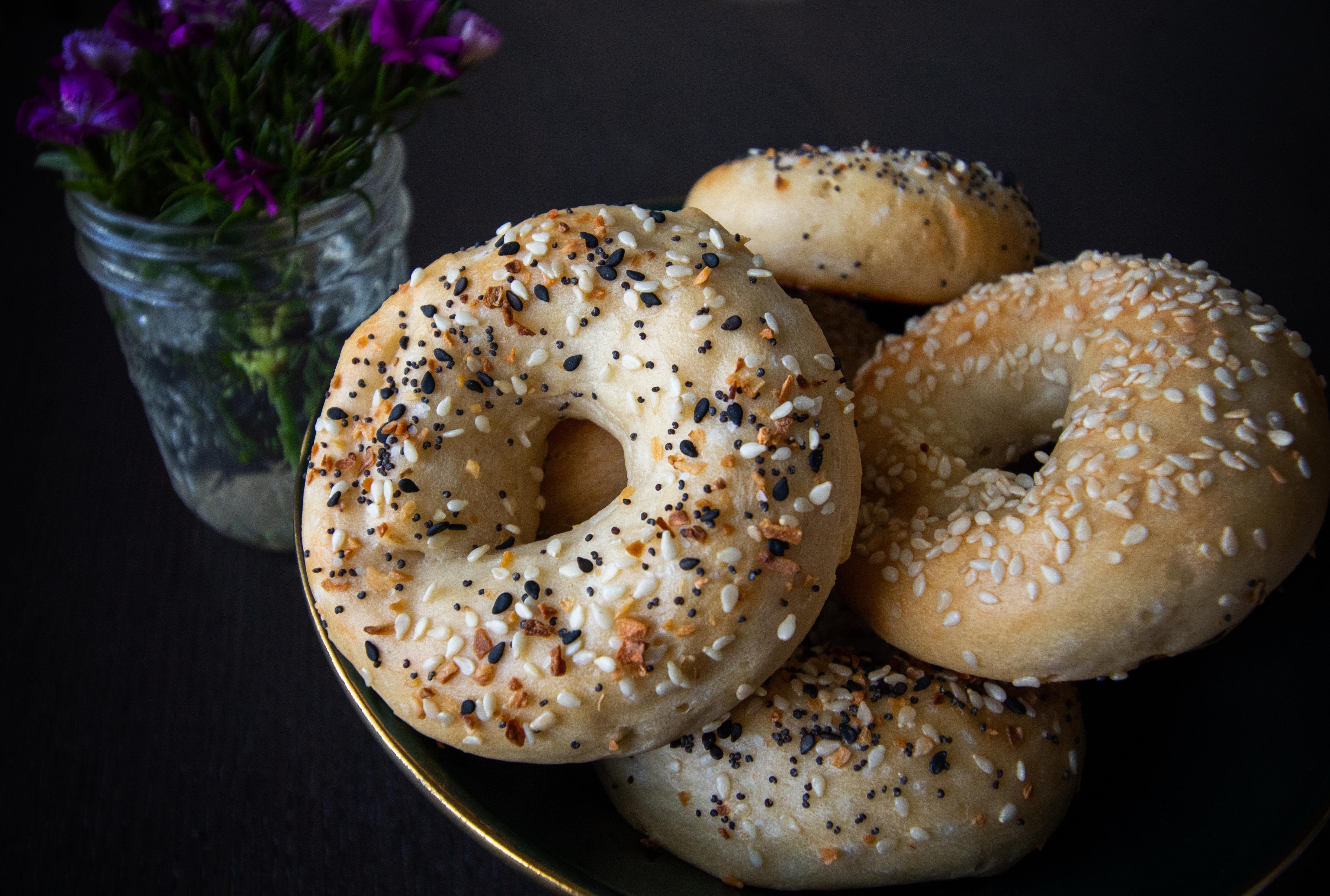 DELICIOUS High Protein Bagels for Lunch & Breakfast Dining and Cooking