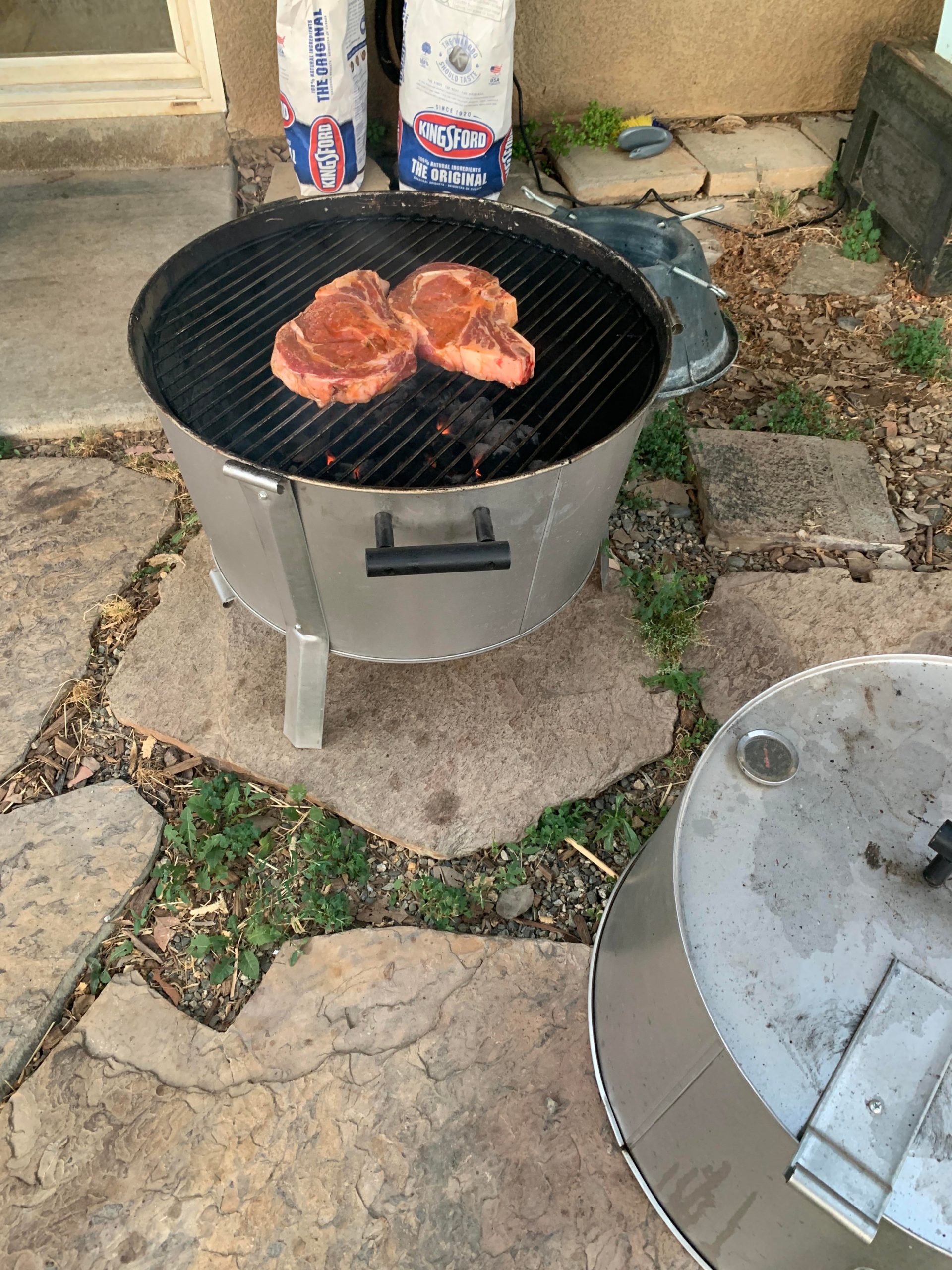 Ribeyes on the Old Smokey Dining and Cooking