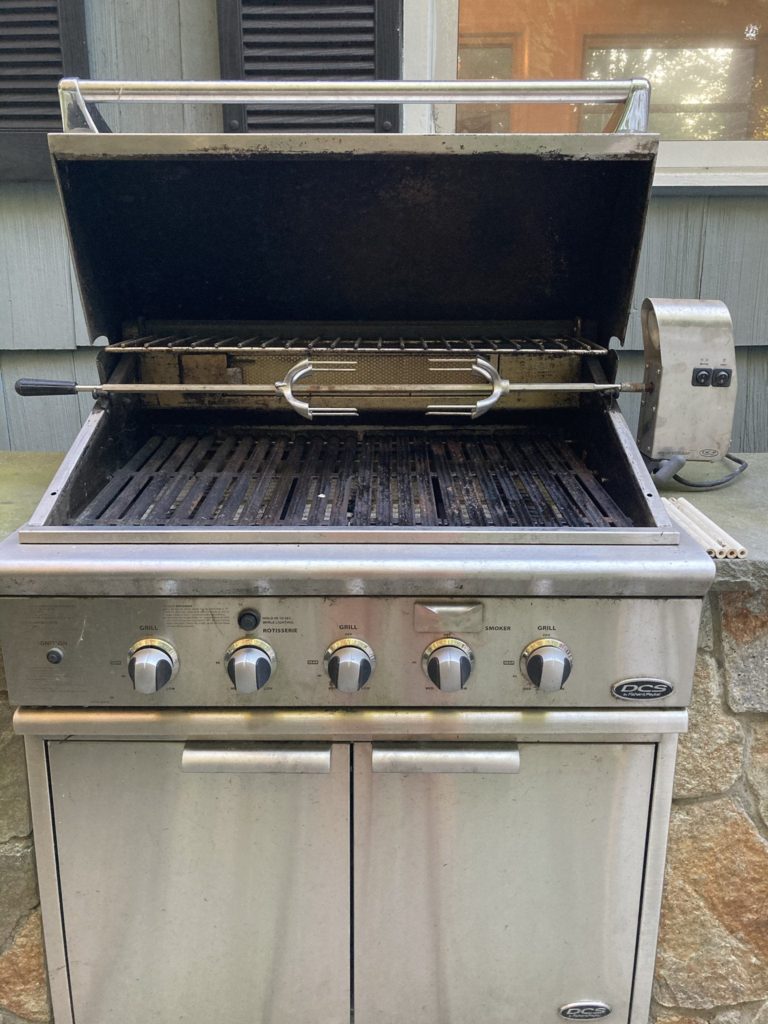 DCS grill came with new house. Any experience?