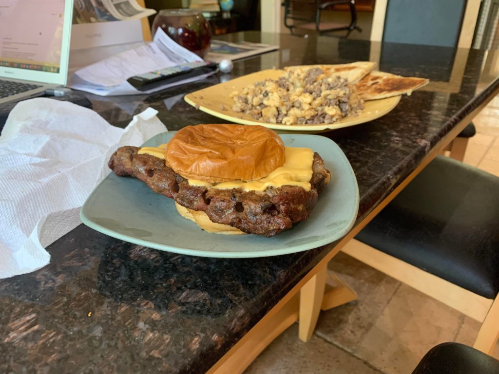 Half rack of spare rib sandwich - Dining and Cooking