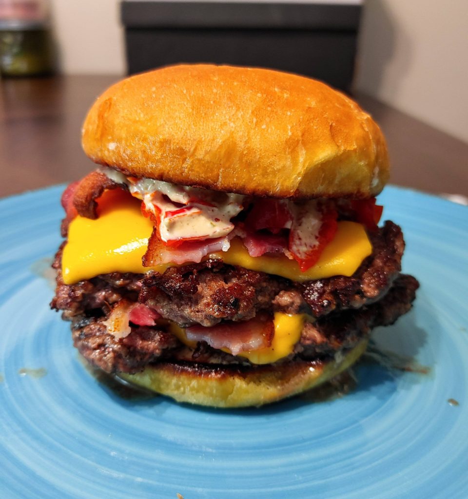 [Homemade] Recreated the Shake Shack Double Smoke Shack