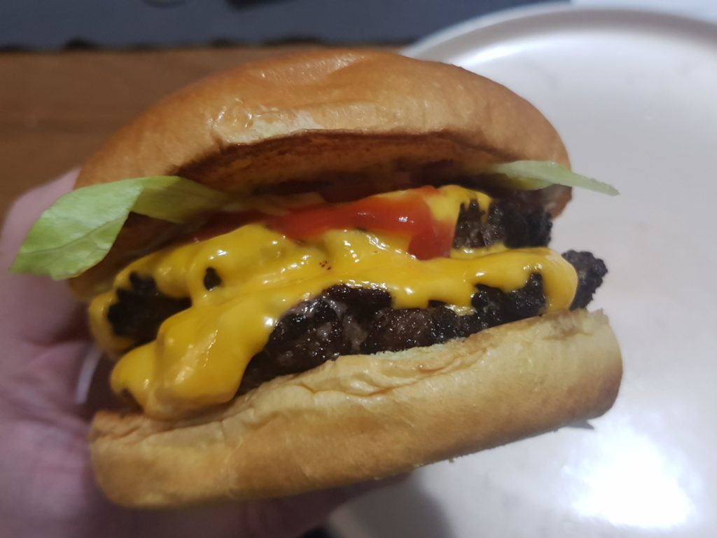 My favourite meal to cook, a double smash