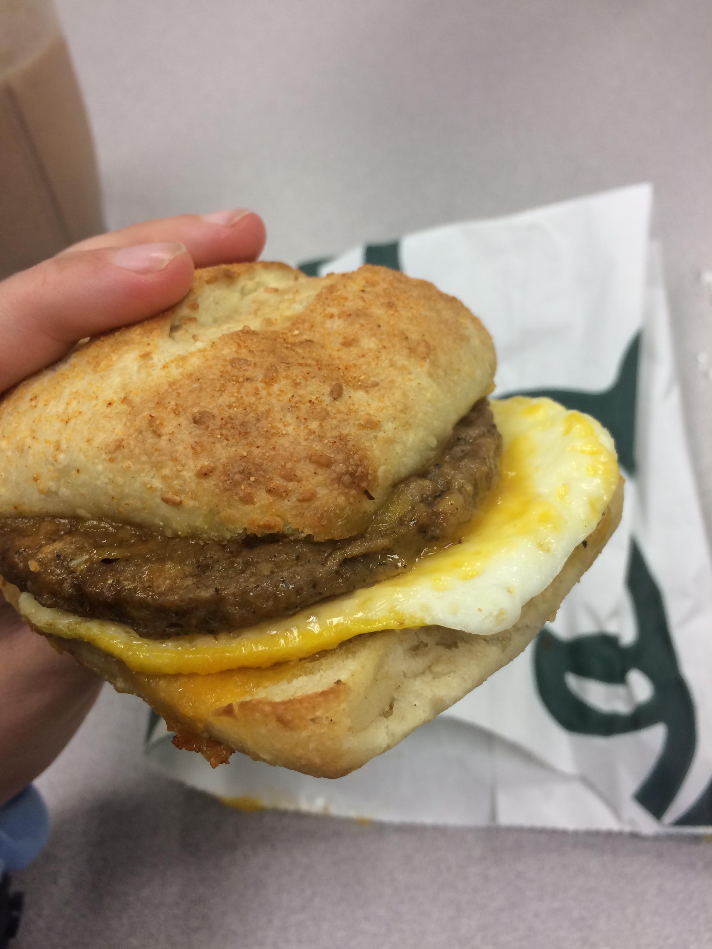 Impossible Breakfast Sandwich At Starbucks Dining And Cooking