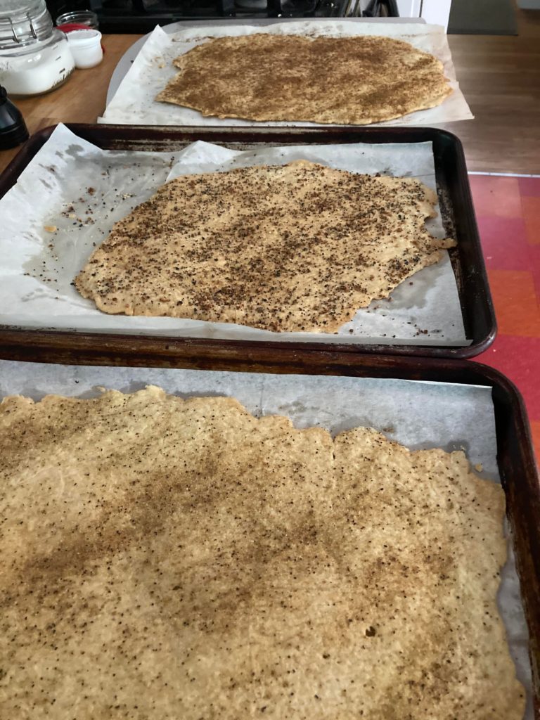 Sourdough Starter Discard Crackers!