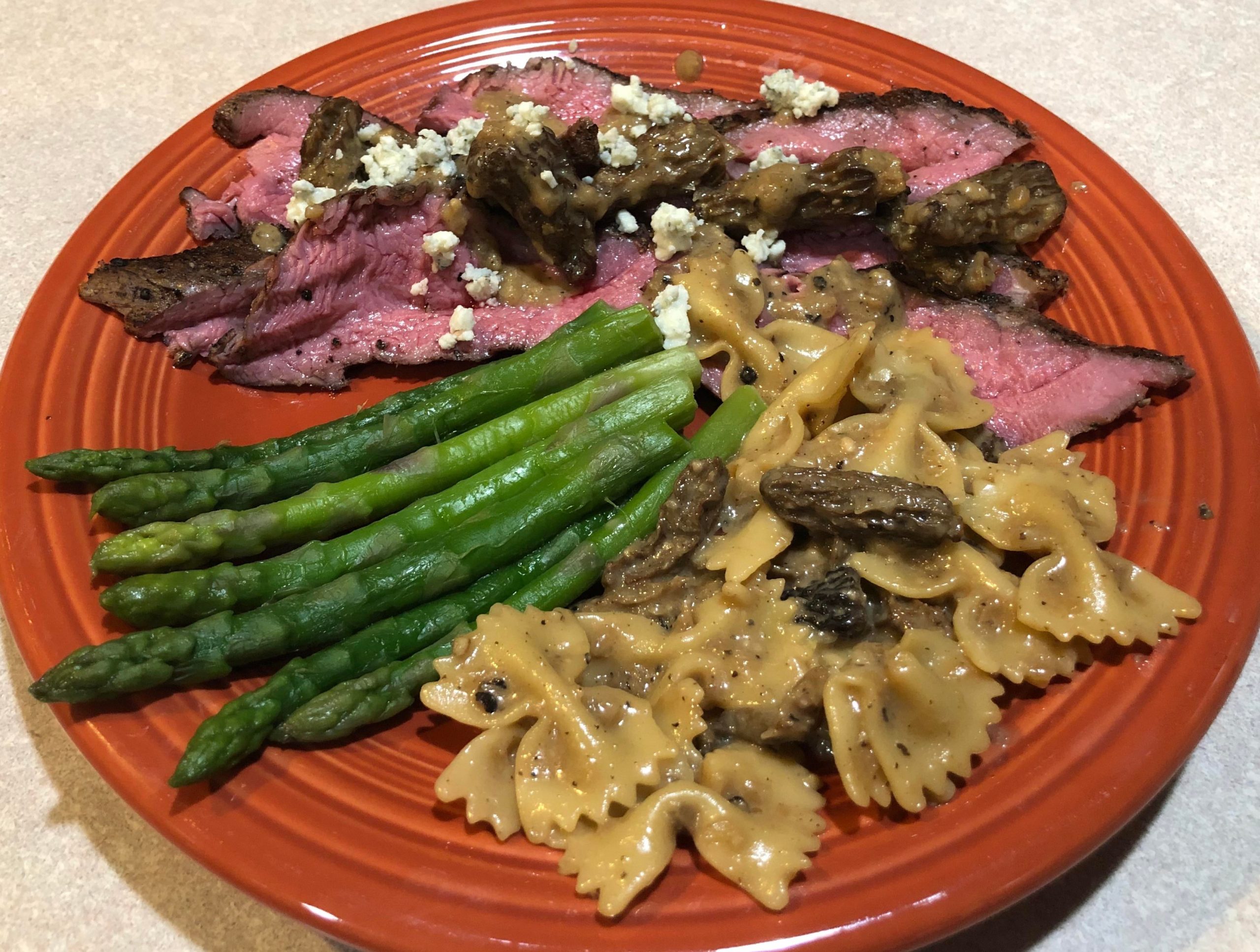 American Wagyu Picanha 135° for 4 hours, finished over a charcoal