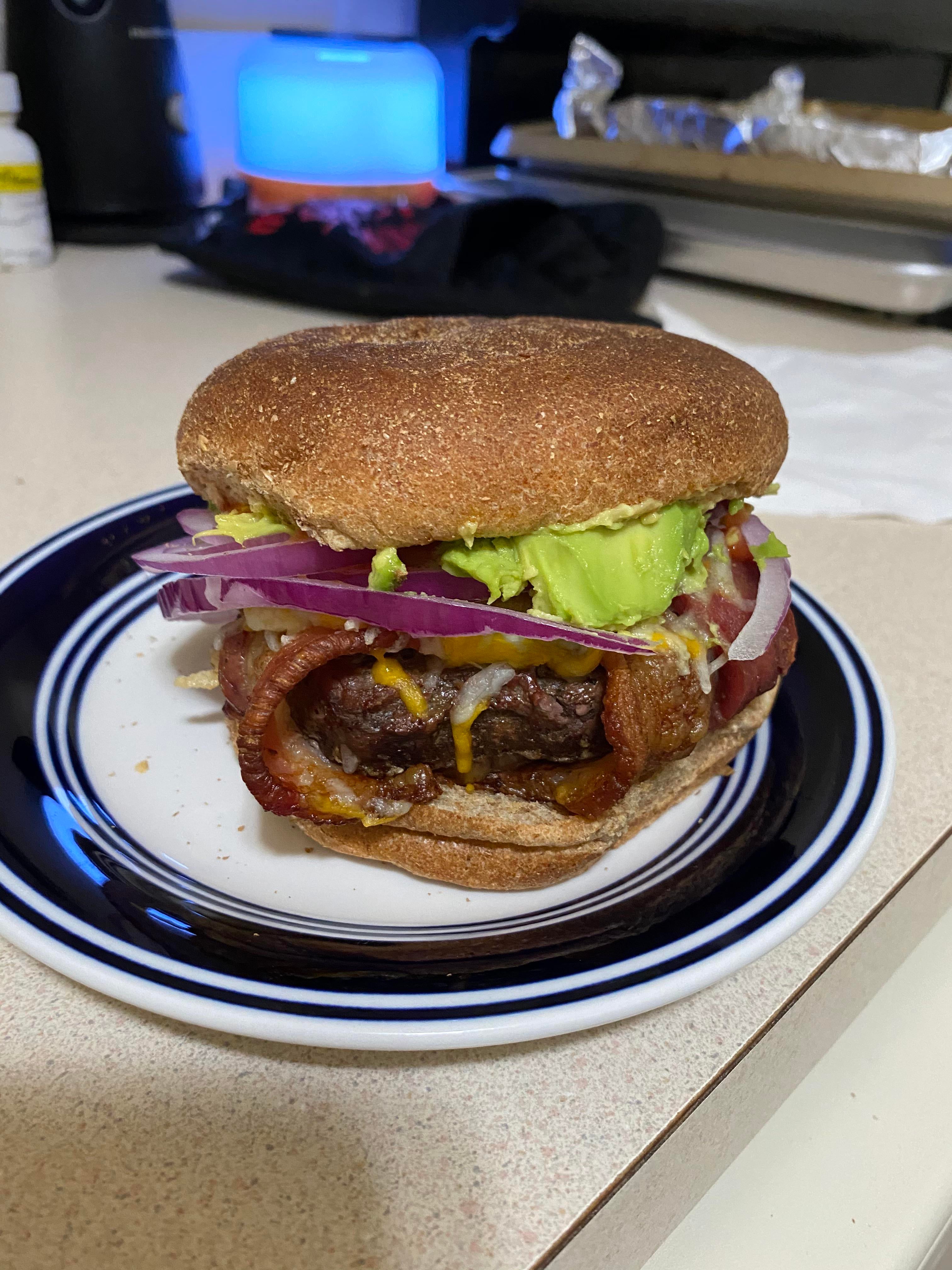 Bacon wrapped oven burgers! - Dining and Cooking