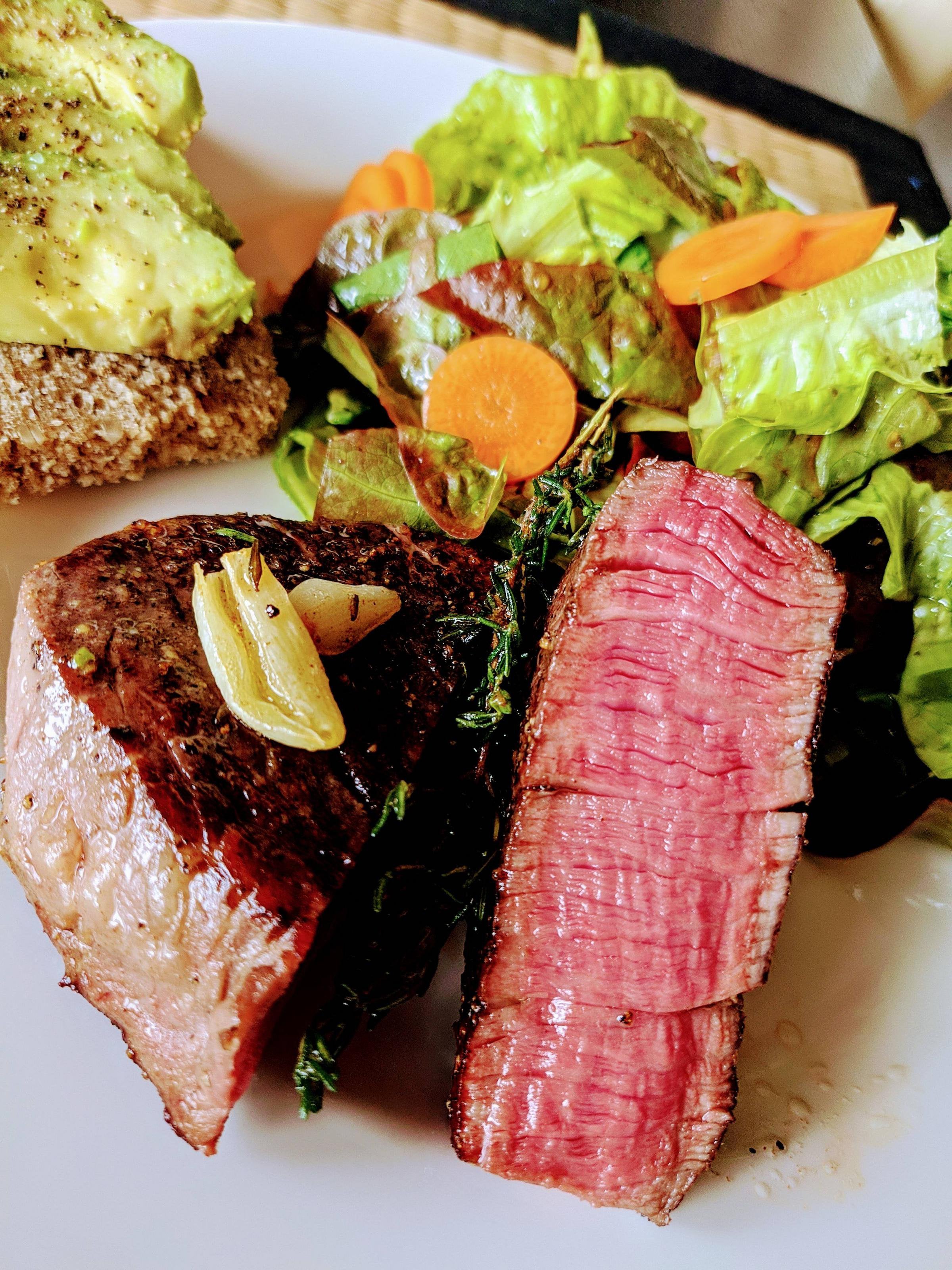 First time sous vide, beef filet, been a mouthgasm... Dining and Cooking