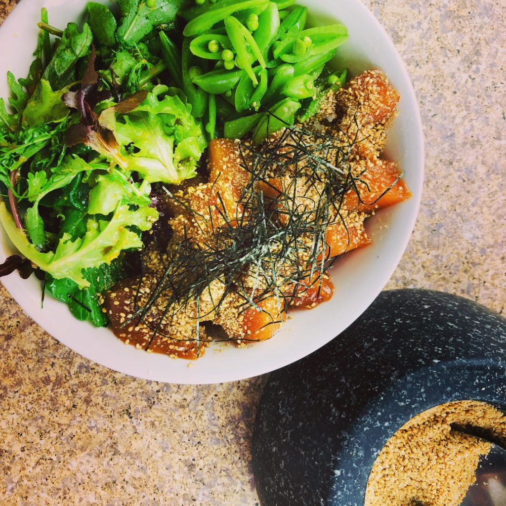 Maguro Zuke: marinated raw tuna inspired by Toshi (recipe in comments)