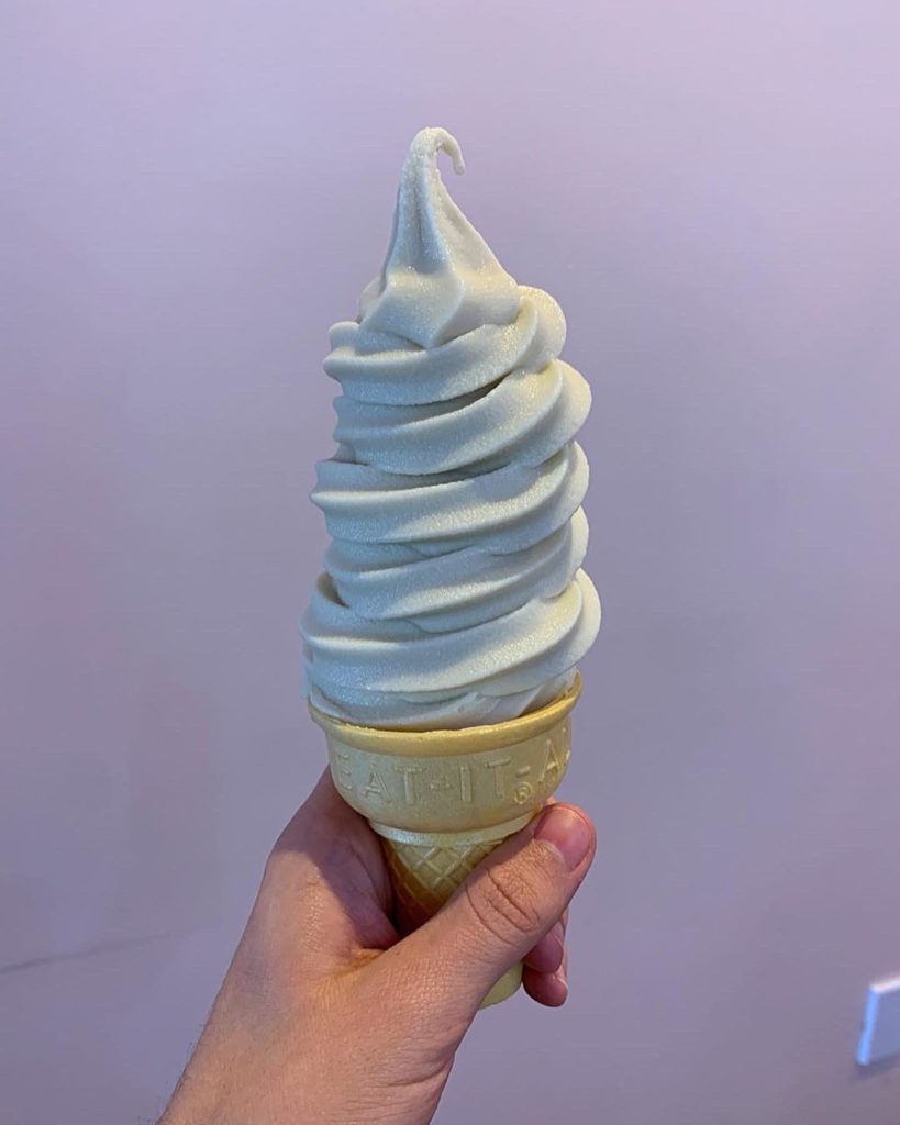 Vegan Vanilla Soft Serve Ice Cream