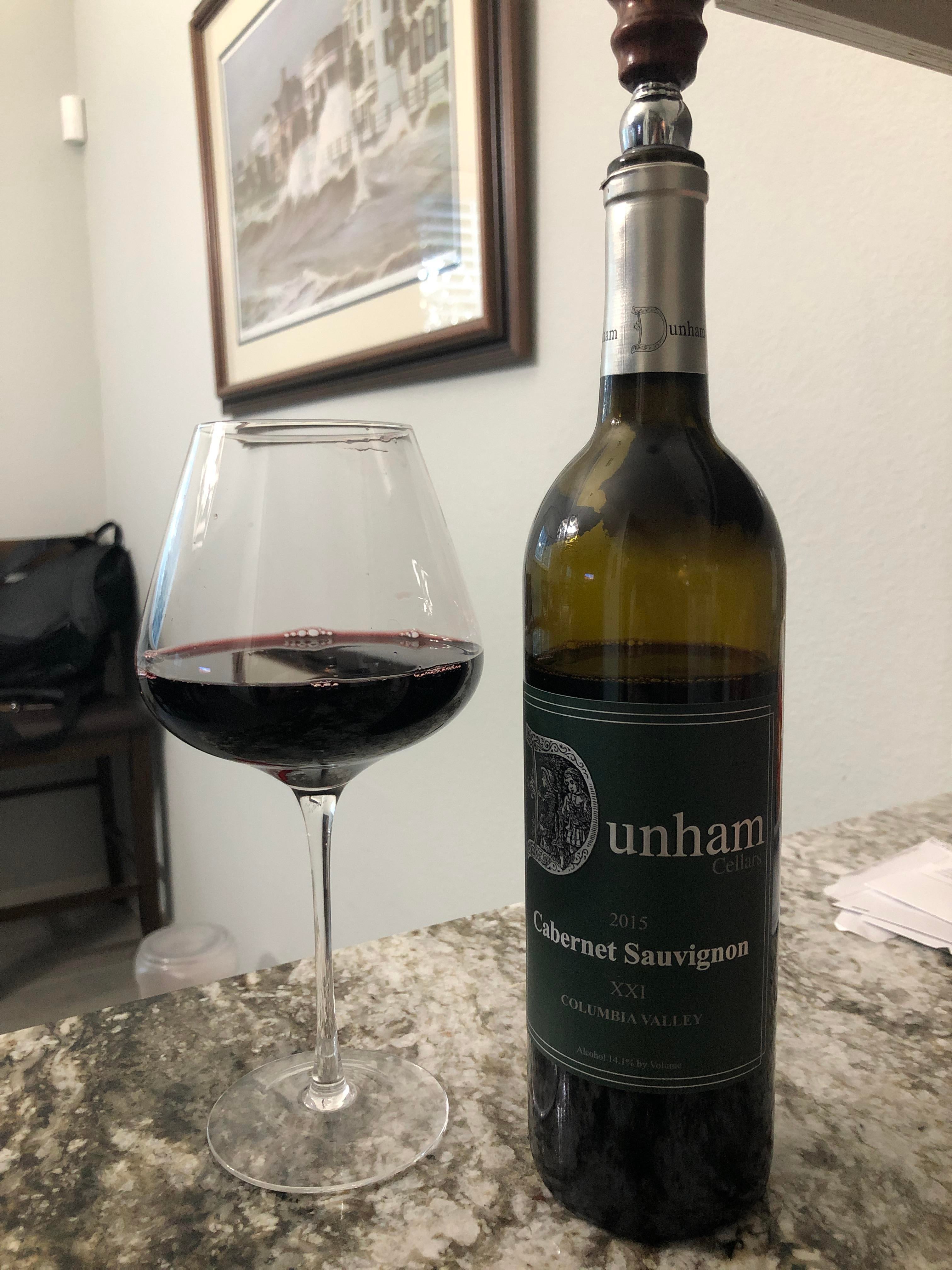 Dunham Cellars Cab 2015 My favorite Columbia valley wine... quite