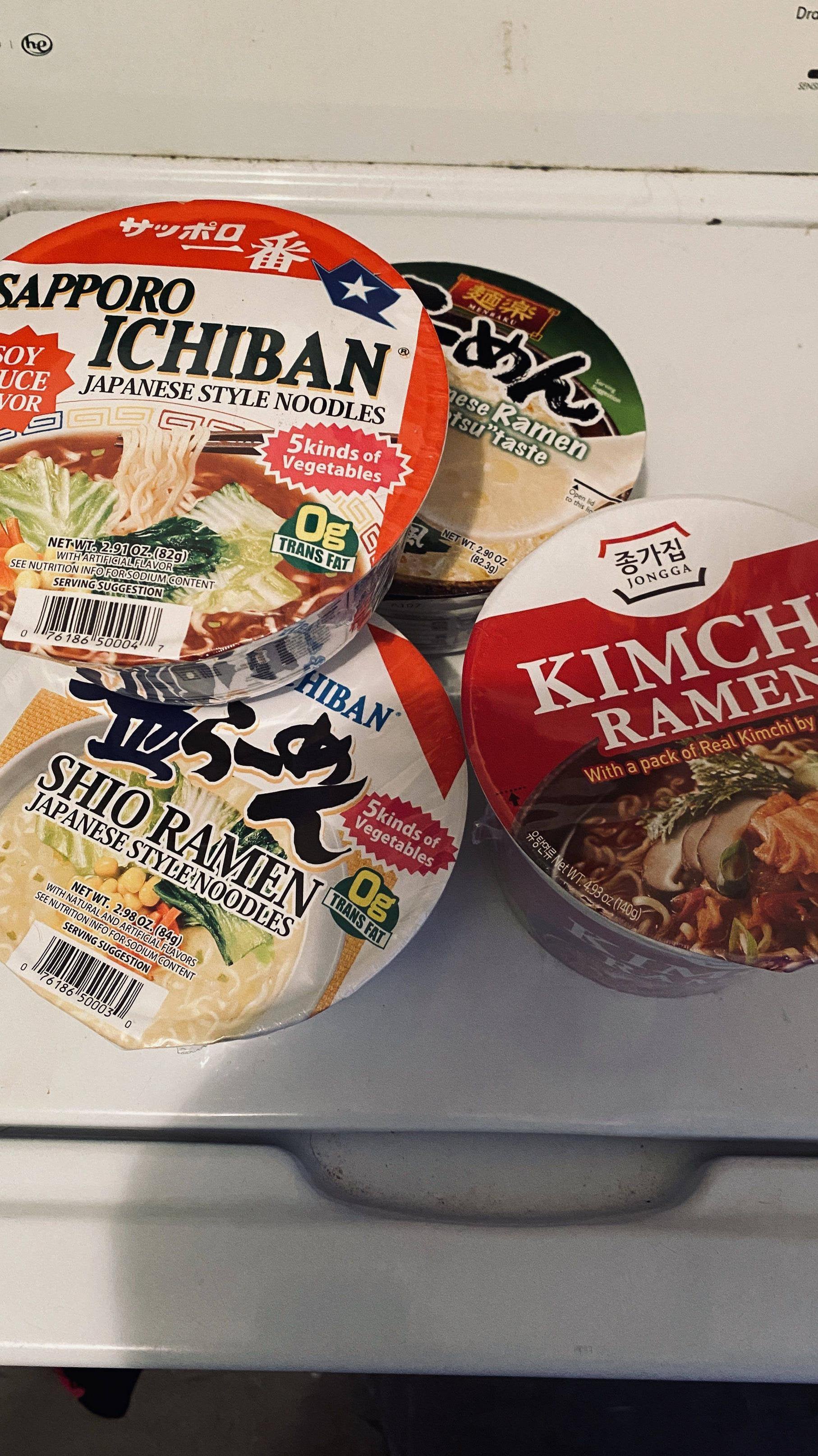 I know fresh ramen is better but a h mart near me opened ...