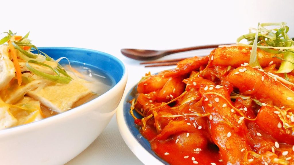 Tteokbokki & Fish Cake Soup [recipe in comment]