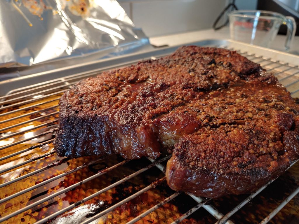 8 hour oven "smoked" pot roast